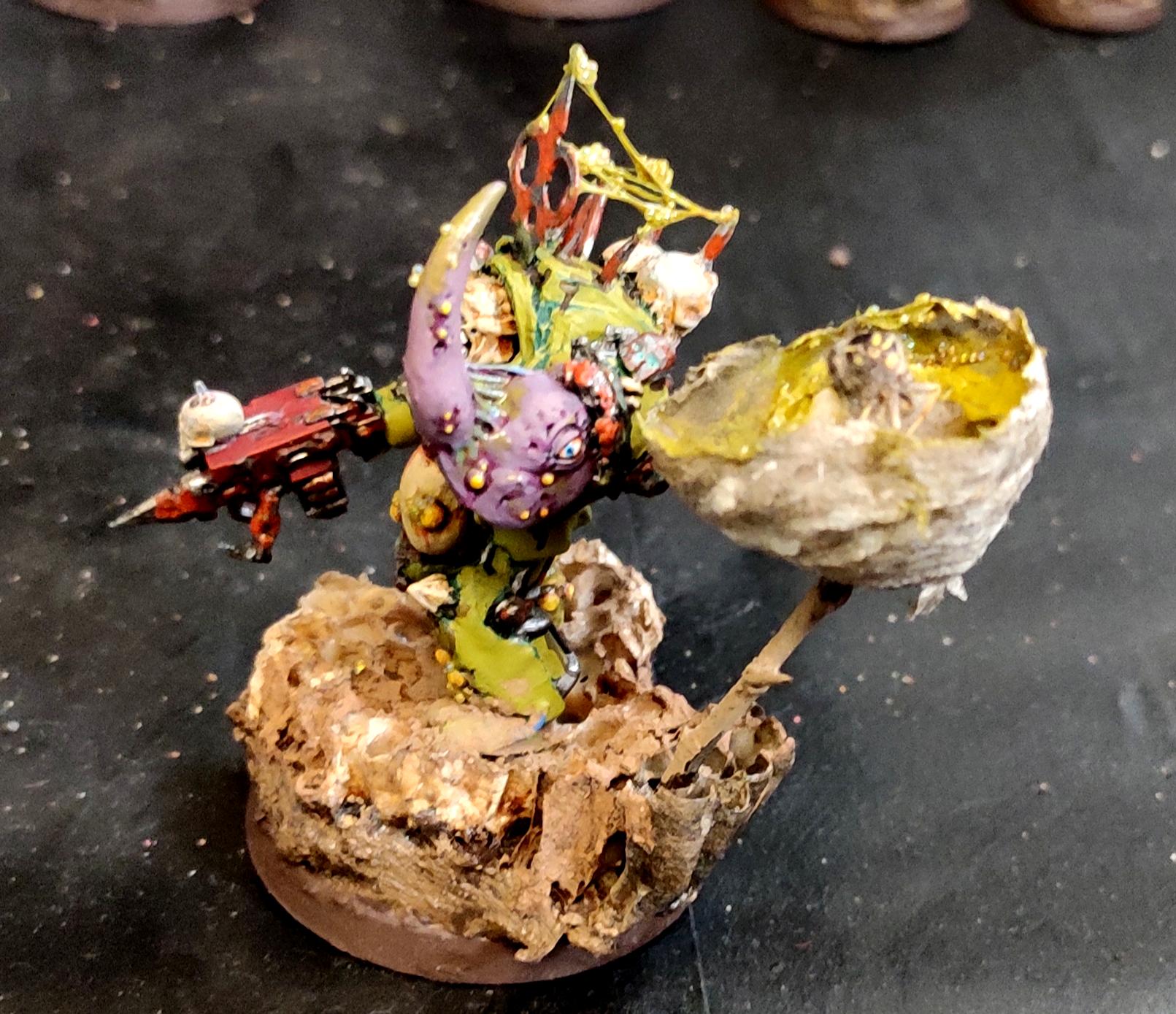 Blight, Casting, Chaos, Chaos Space Marines, Conversion, Death Guard, Decay, Disease, Glottkin, Heresy, Heretic Astartes, Infantry, Nurgle, Pestilence, Plague, Plague Marines, Rot, Rust, Sculpting, Tentacle, Terminator Armor, Traitor Legions, Warhammer 40,000, Wasp Nest