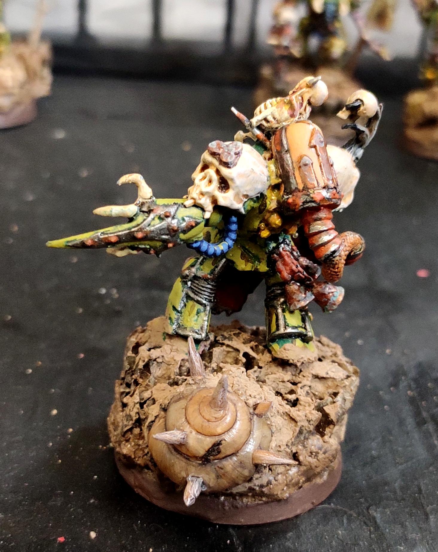 Blight, Chaos, Chaos Space Marines, Conversion, Dark Vengeance, Death Guard, Decay, Disease, Heresy, Heretic Astartes, Infantry, Meltagun, Nurgle, Pestilence, Plague, Plague Marines, Rot, Rust, Sculpting, Snail, Tehnolog, Terminator Armor, Traitor Legions, Warhammer 40,000, Wasp Nest