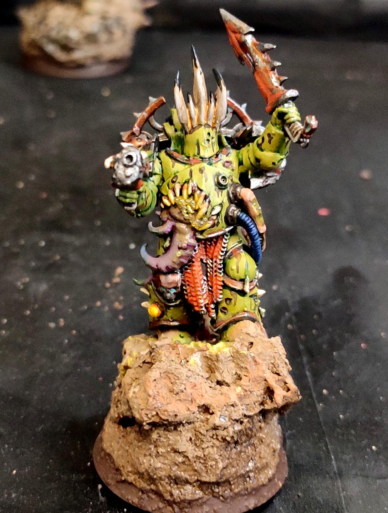 Blight, Chaos, Chaos Space Marines, Conversion, Death Guard, Decay, Disease, Heresy, Heretic Astartes, Infantry, Nurgle, Pestilence, Plague, Plague Marines, Plasma Pistol, Rot, Rust, Sword, Tentacle, Traitor Legions, Warhammer 40,000, Wasp Nest