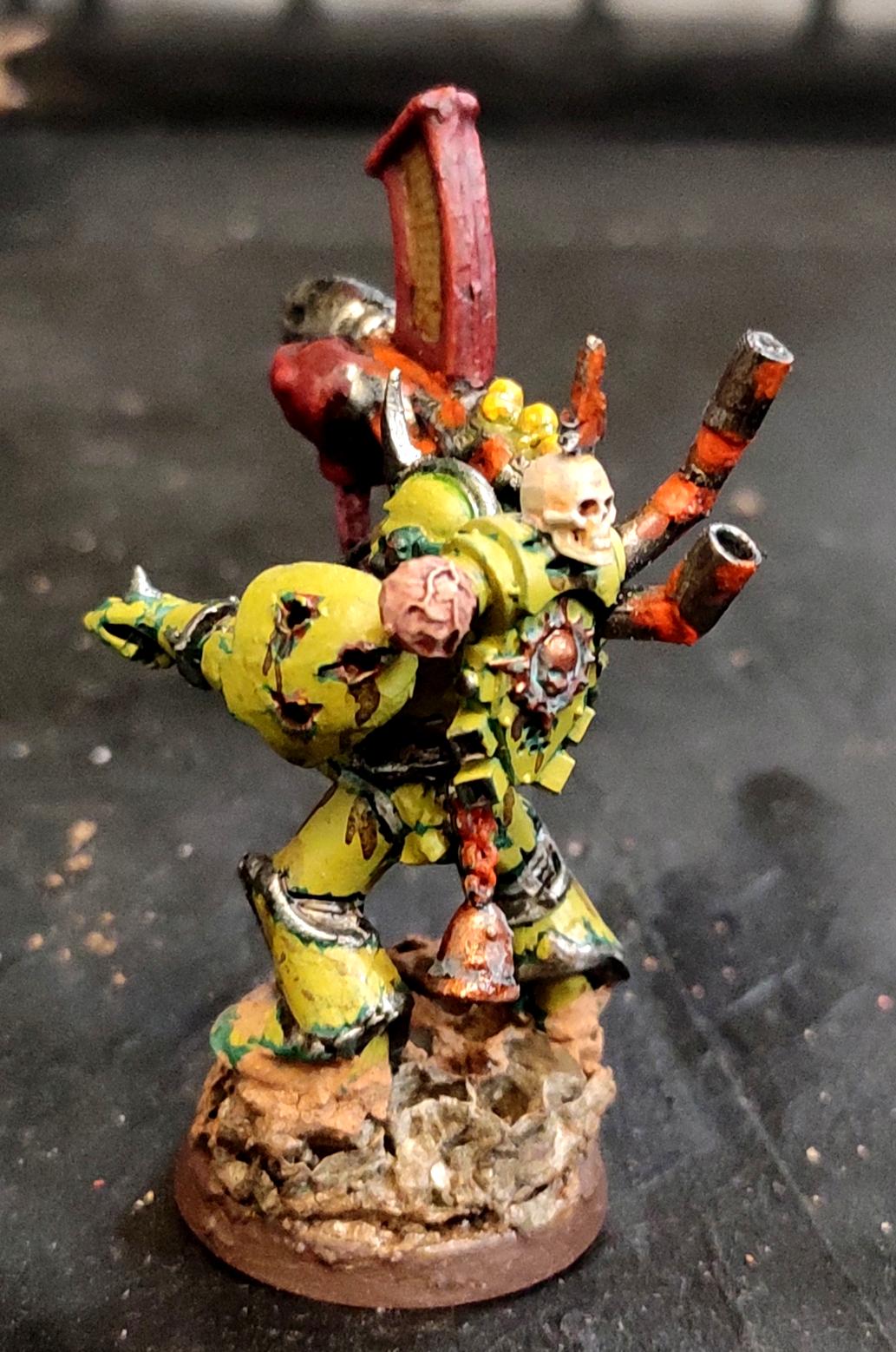Blight, Casting, Chaos, Chaos Space Marines, Conversion, Death Guard, Decay, Disease, Heresy, Heretic Astartes, Infantry, Nurgle, Pestilence, Plague, Plague Marines, Rocket Launcher, Rot, Rust, Sculpting, Technolog, Tehnolog, Traitor Legions, Warhammer 40,000, Wasp Nest