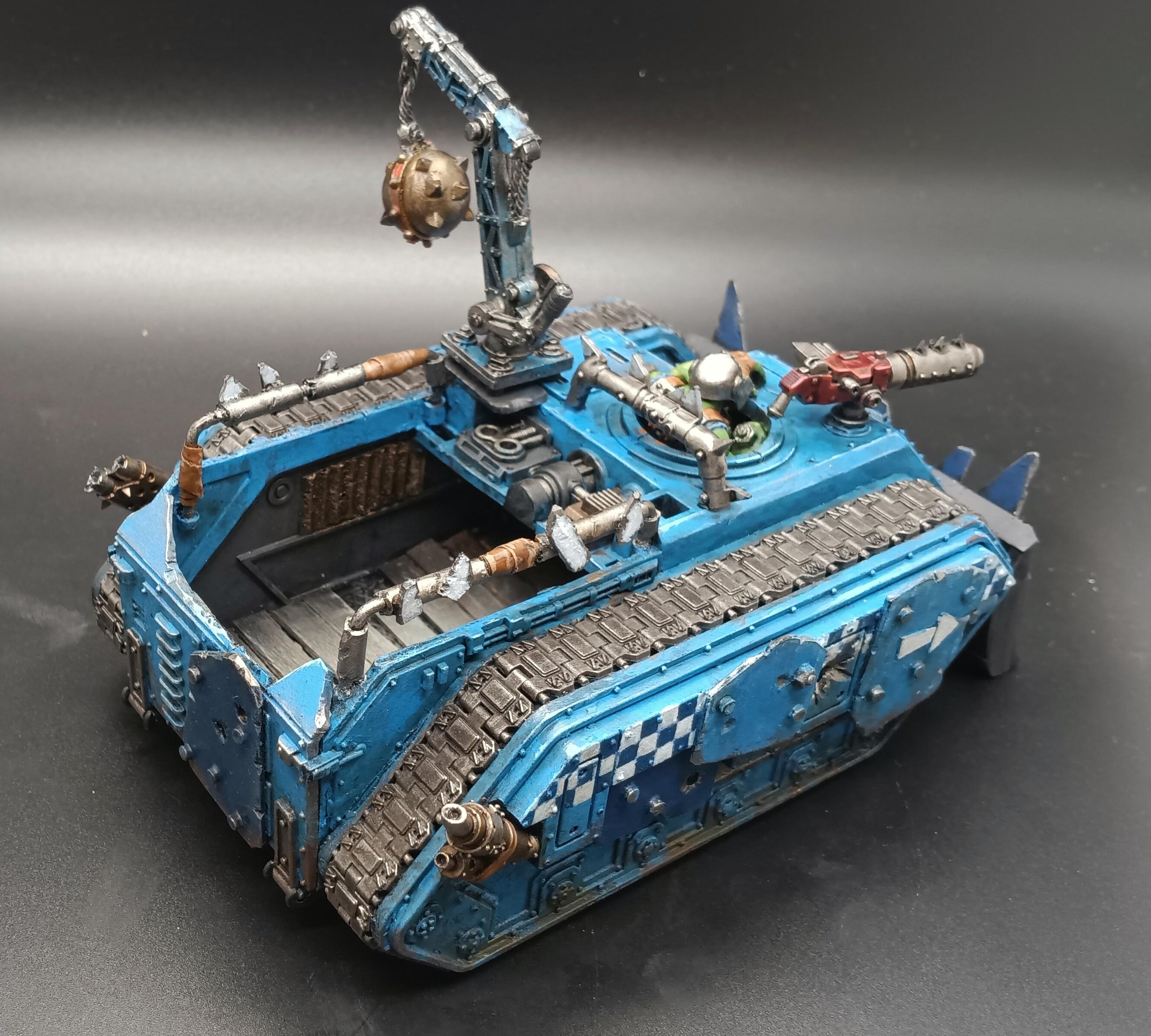 Chimera, Conversion, Deathskulls, Hellhound, Orks, Trukk