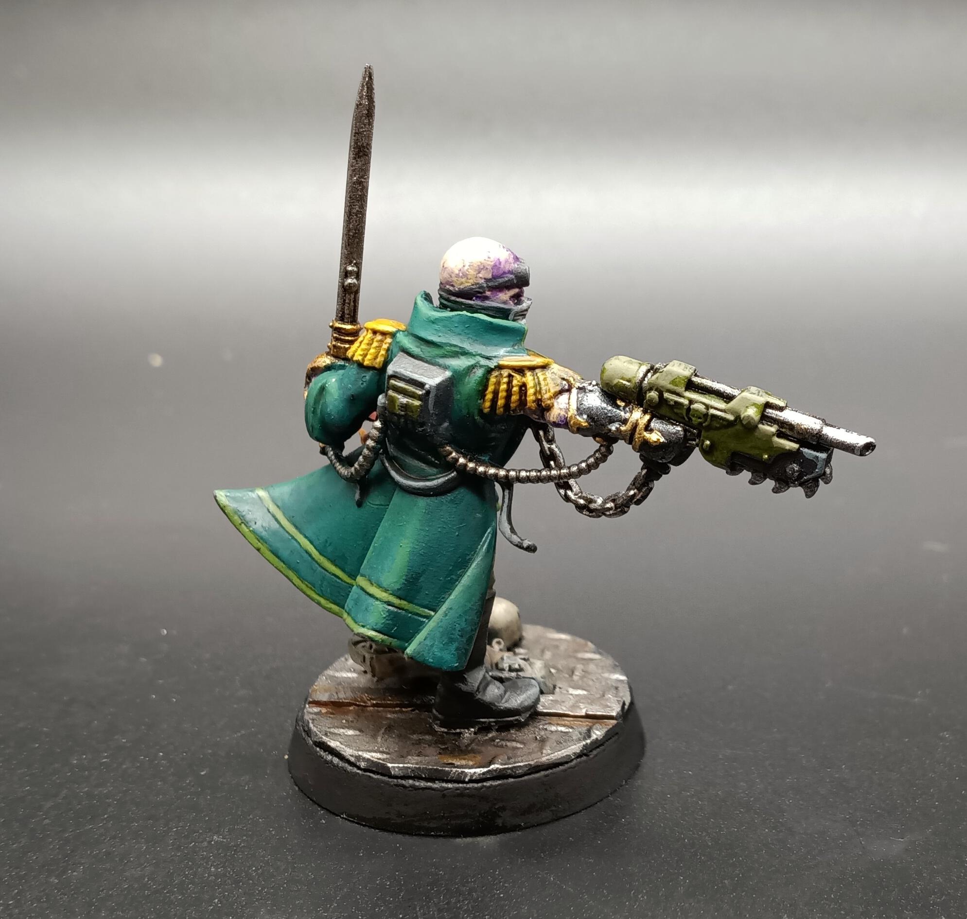 Commissar, Conversion, Genestealer Cult, Gsc, Primus