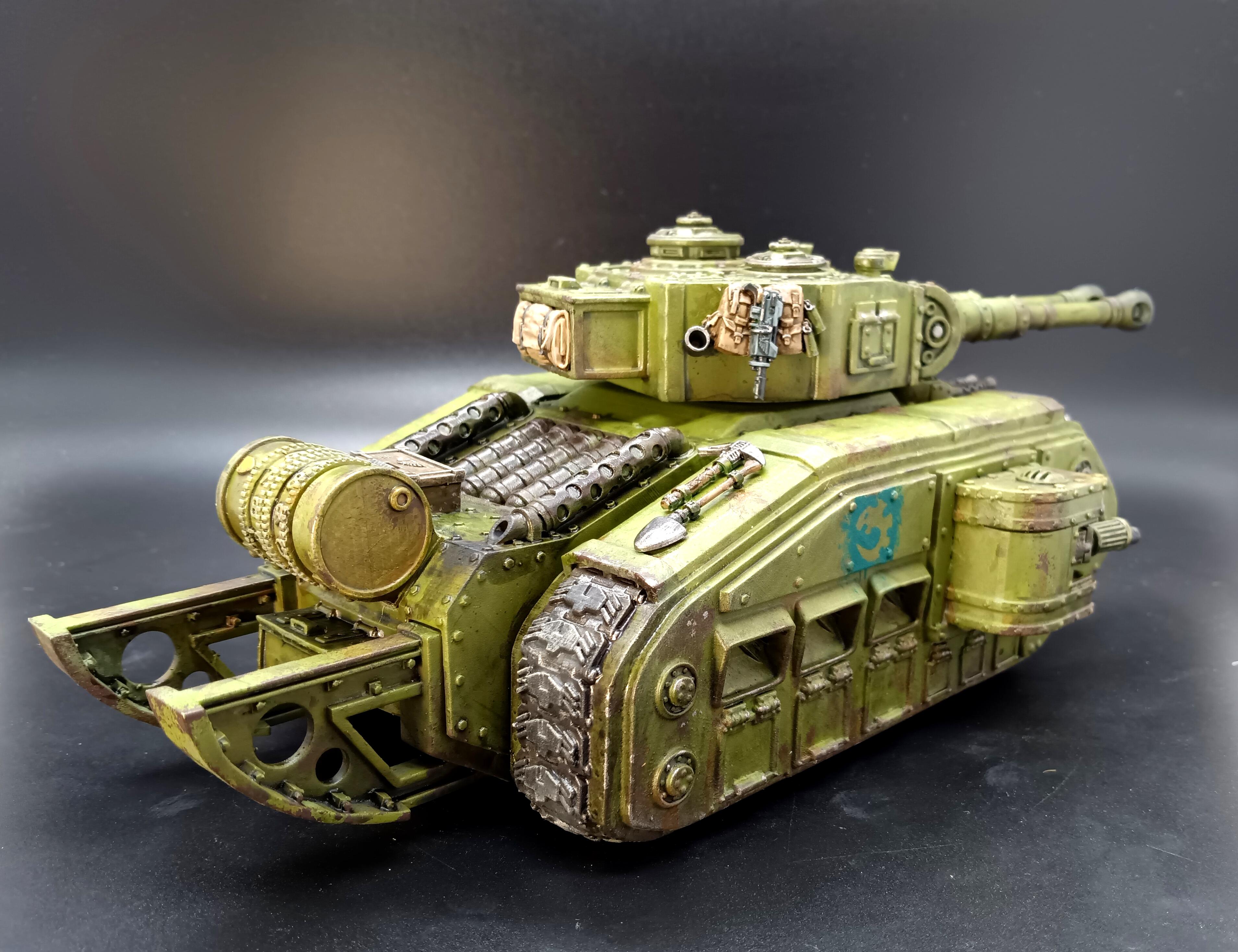 3d Printed, Brood Brothers, Genestealer Cult, Gsc, Proxy, Rogal Dorn, Tank