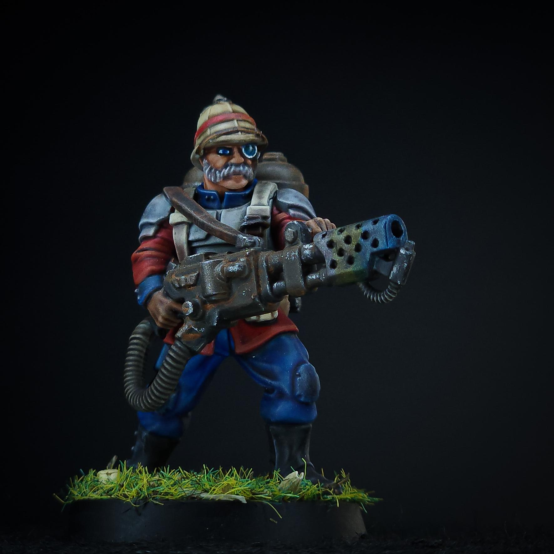 Awsum, British, Conversion, Flamer, Imperial Guard, Praetorians