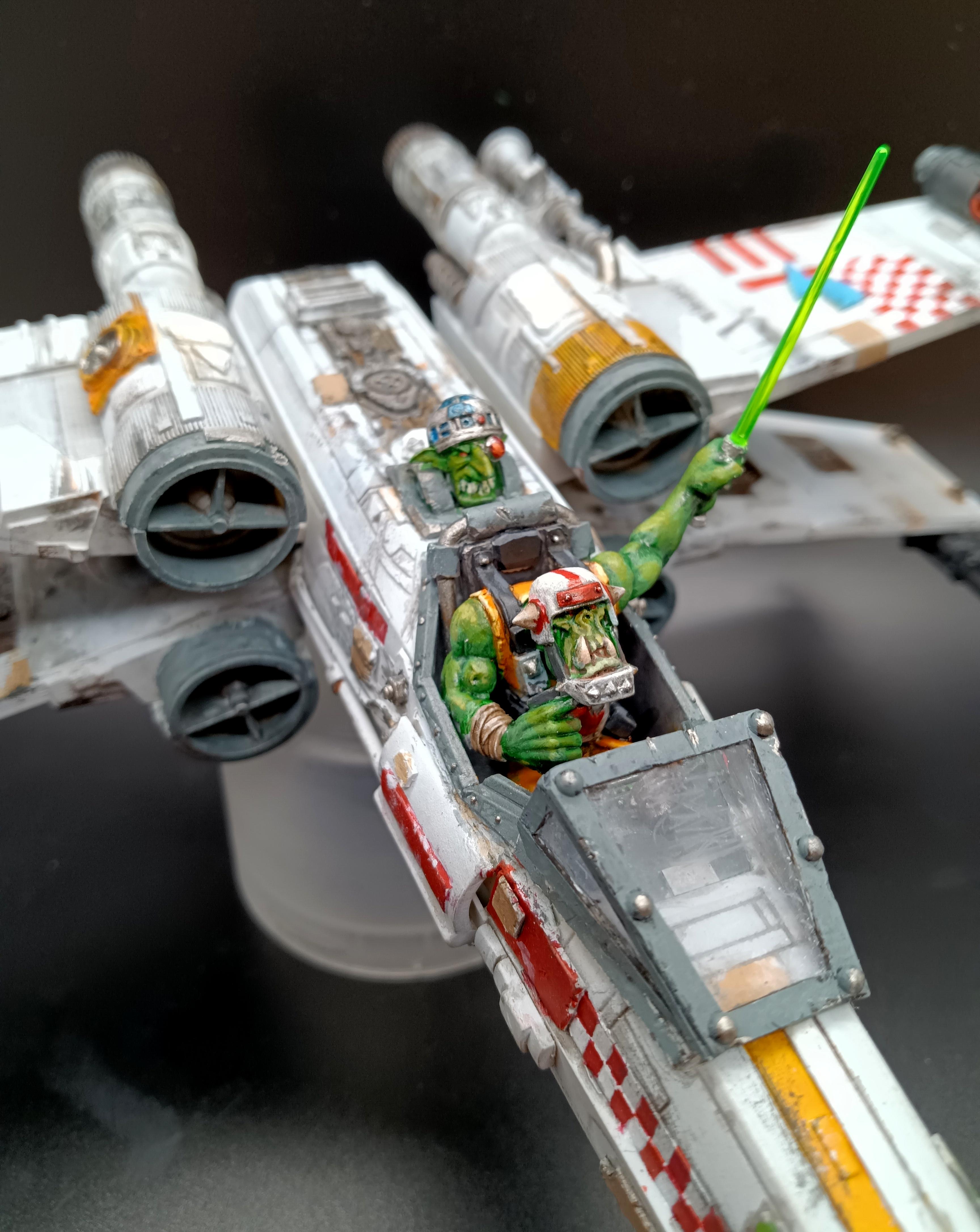 Conversion, Dakkajet, Flyer, Orks, Star Wars, X-Wing