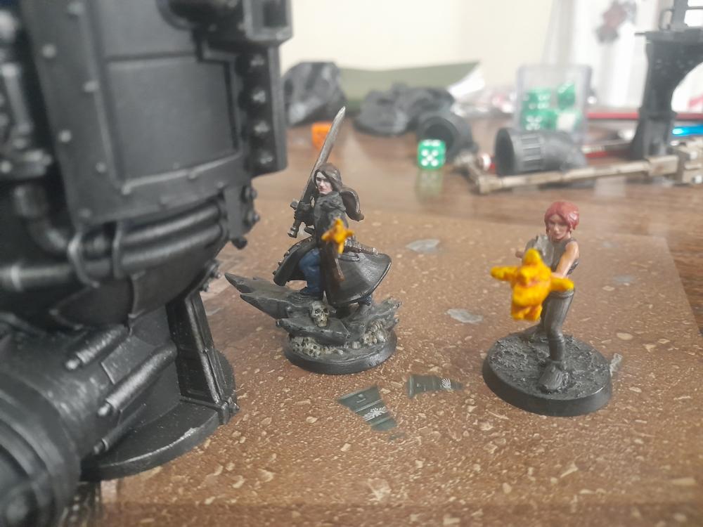 Adelana, Adventure, Attelus Kaltos, Dellenger, Elandria, Five Parsecs From Home, Game, Garrakson, Inquisition, Miniatures, Minis, Models, Original Characters, Science-fiction, Secret War, Skirmish, Torris, Warhammer 40,000