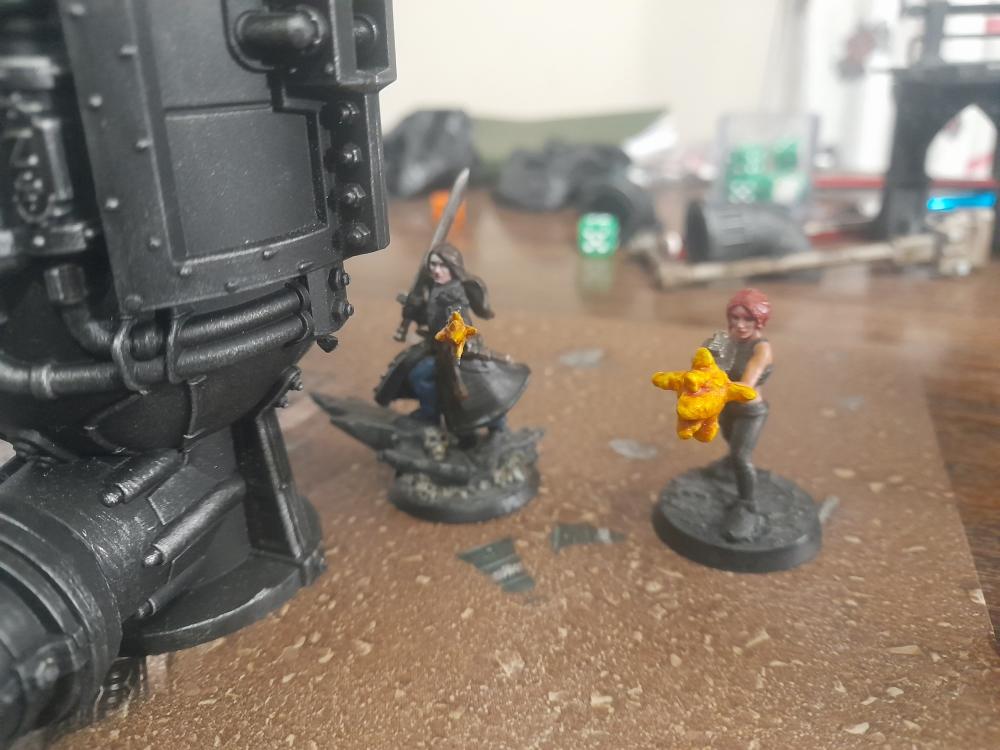 Adelana, Adventure, Attelus Kaltos, Dellenger, Elandria, Five Parsecs From Home, Game, Garrakson, Inquisition, Miniatures, Minis, Models, Original Characters, Science-fiction, Secret War, Skirmish, Torris, Warhammer 40,000