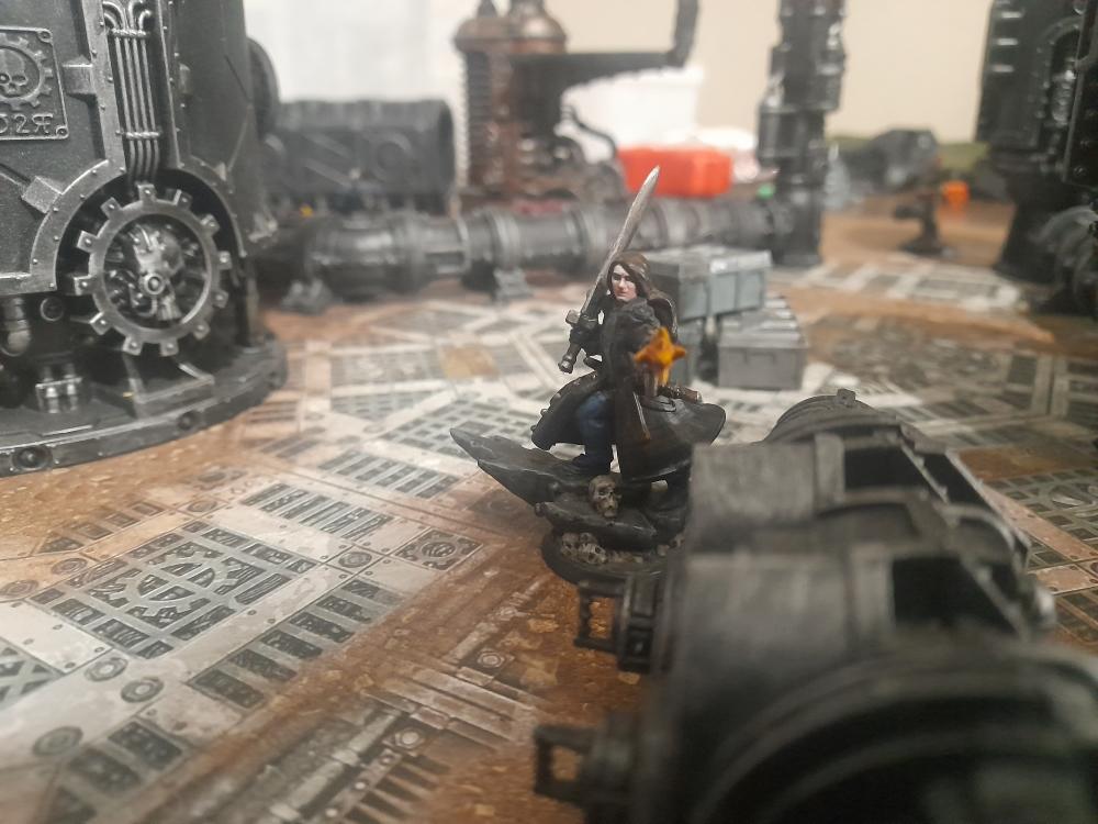 Adelana, Adventure, Attelus Kaltos, Dellenger, Elandria, Five Parsecs From Home, Game, Garrakson, Inquisition, Miniatures, Minis, Models, Original Characters, Science-fiction, Secret War, Skirmish, Torris, Warhammer 40,000