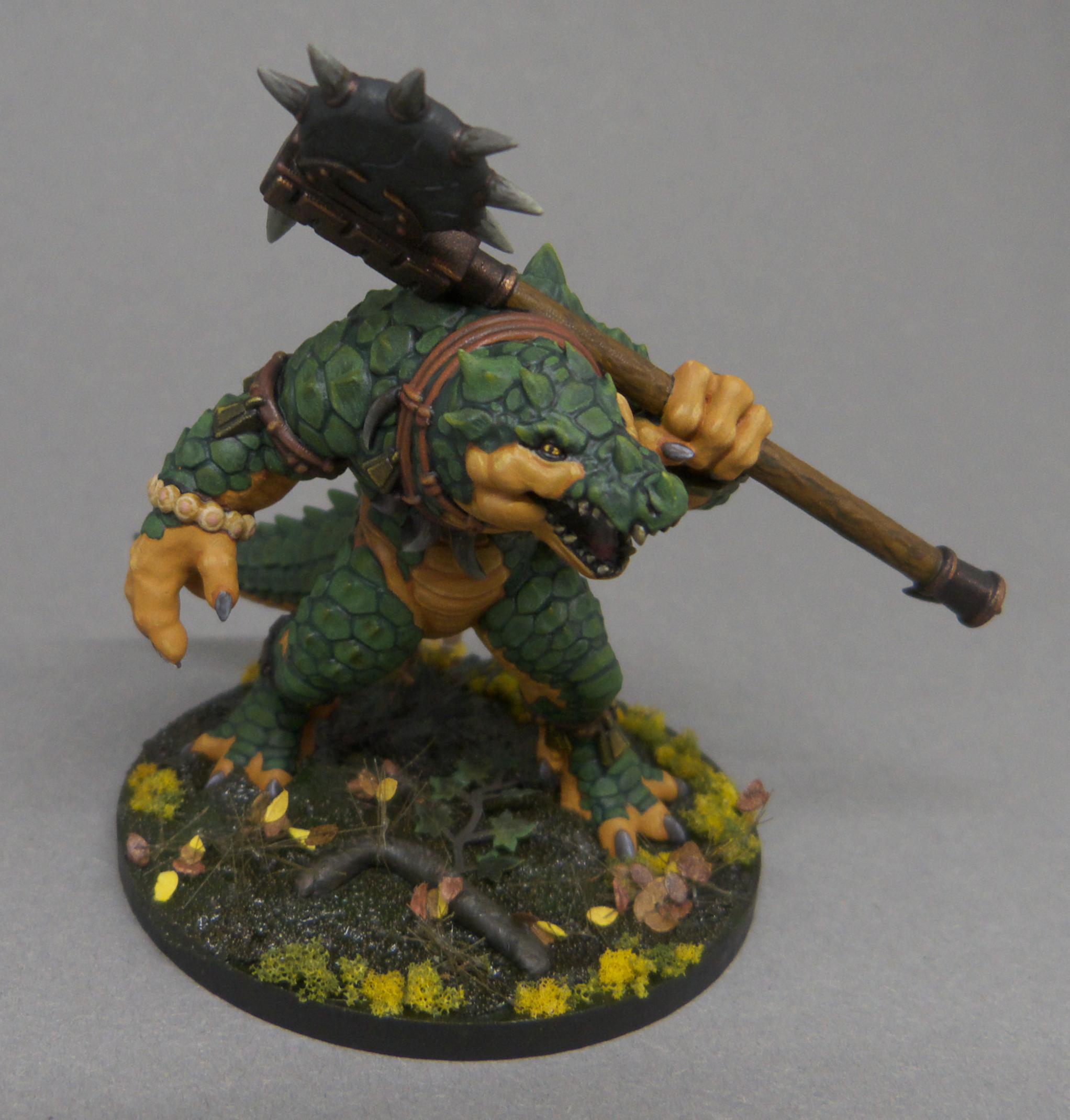 3d Printed, Crocodile, Lizardmen, One Page Rules