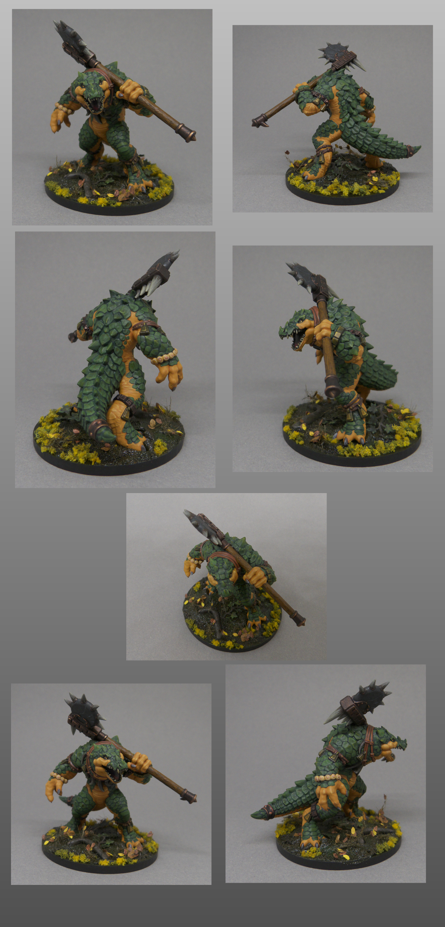 3d Printed, Crocodile, Lizardmen, One Page Rules