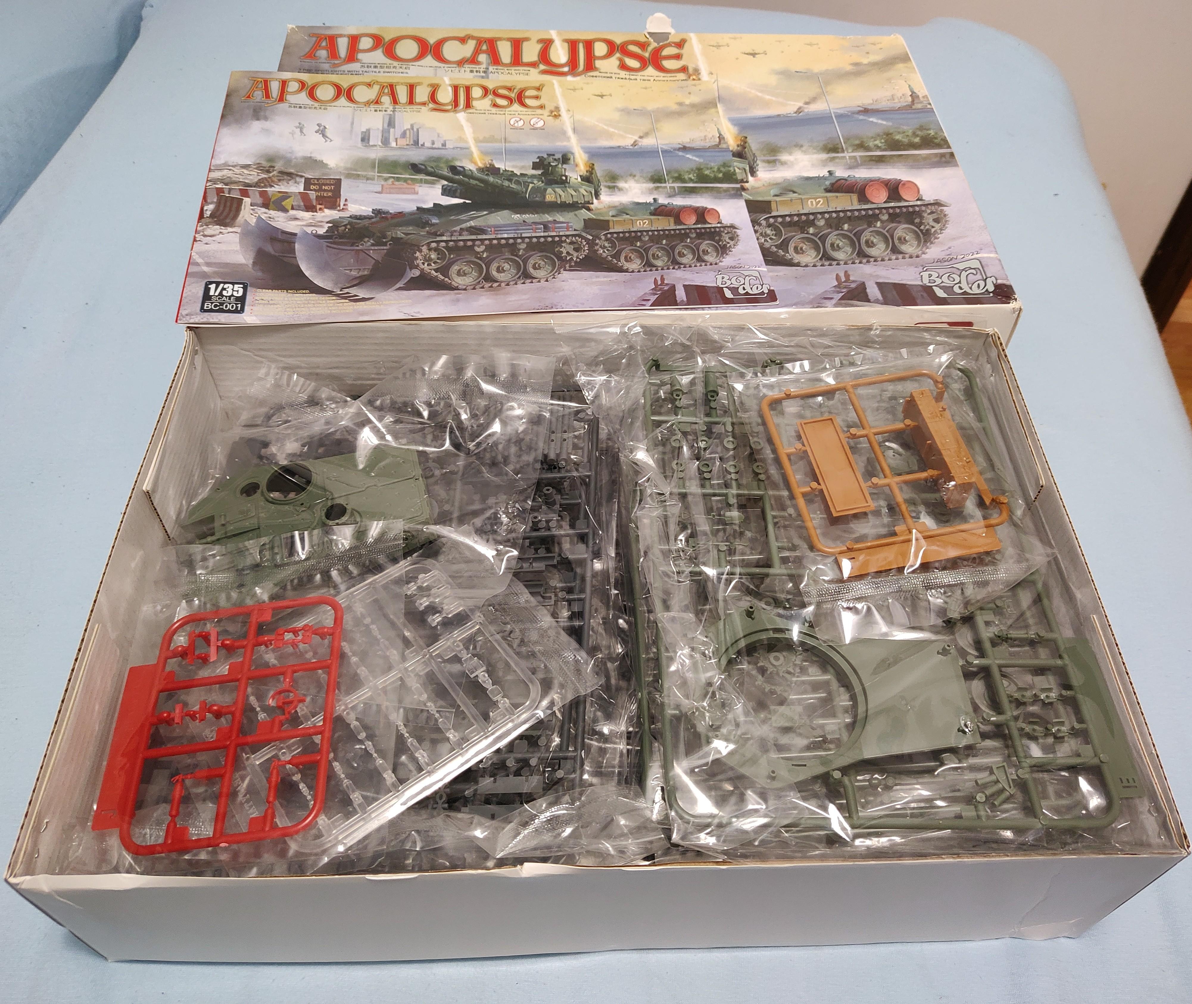 Apocalypse tank parts