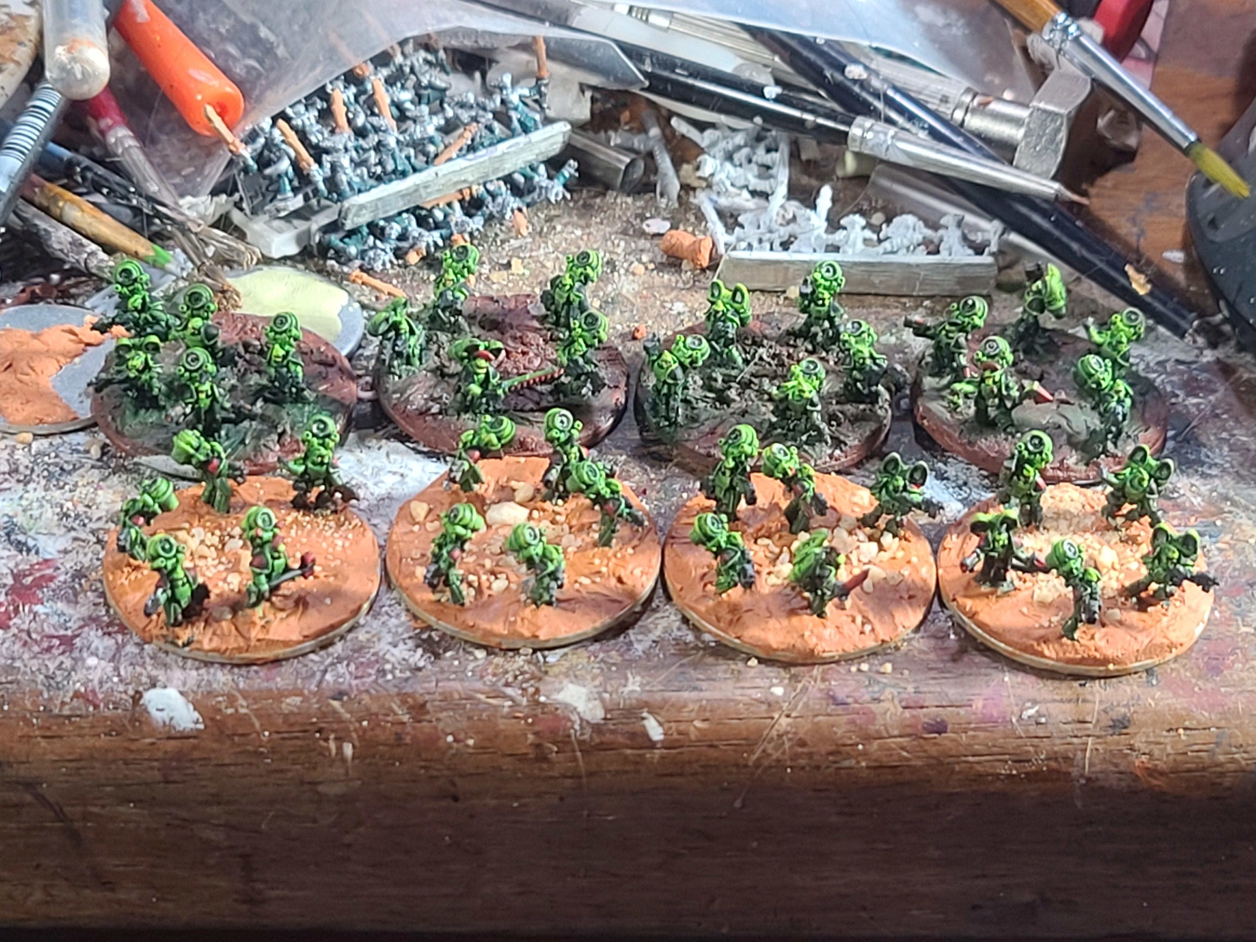 6mm, Assault Marines, Epic, Salamanders, Space Marines, Warhammer 40,000