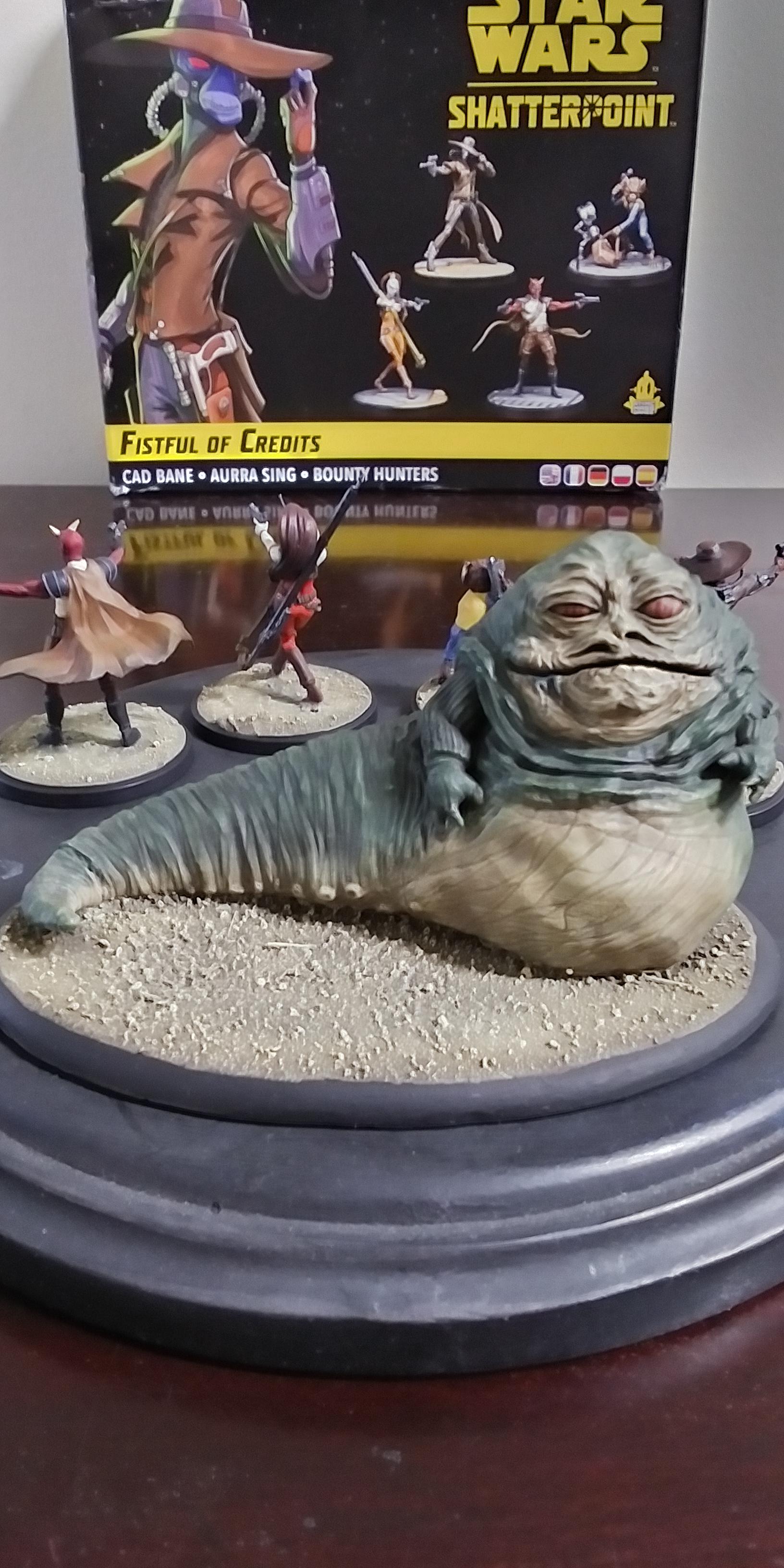 Jabba terrain piece  