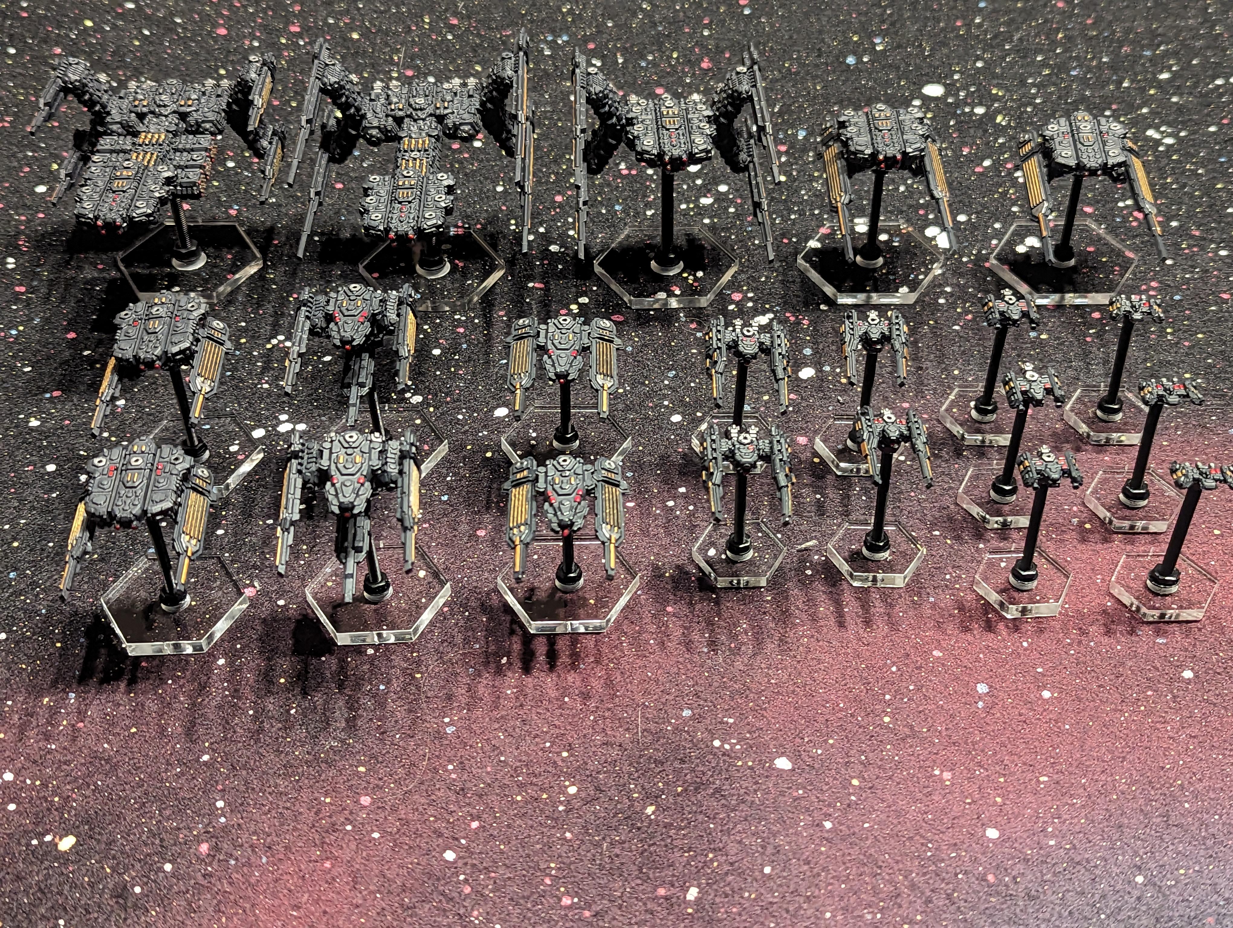 Full Thrust Kra'vak fleet