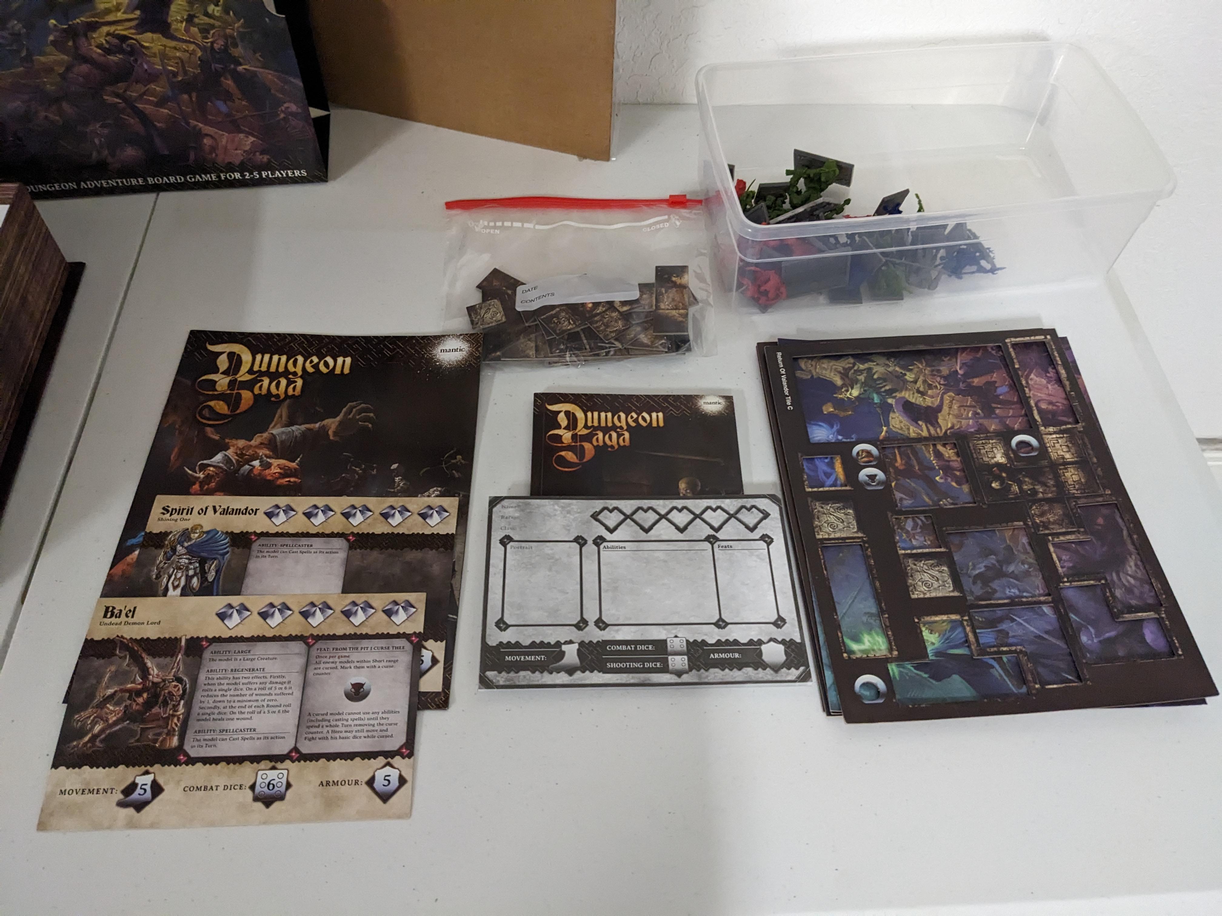 kickstarter dungeon saga bundle additional image