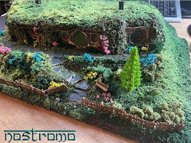 Hobbit, House, Moss, Terrain