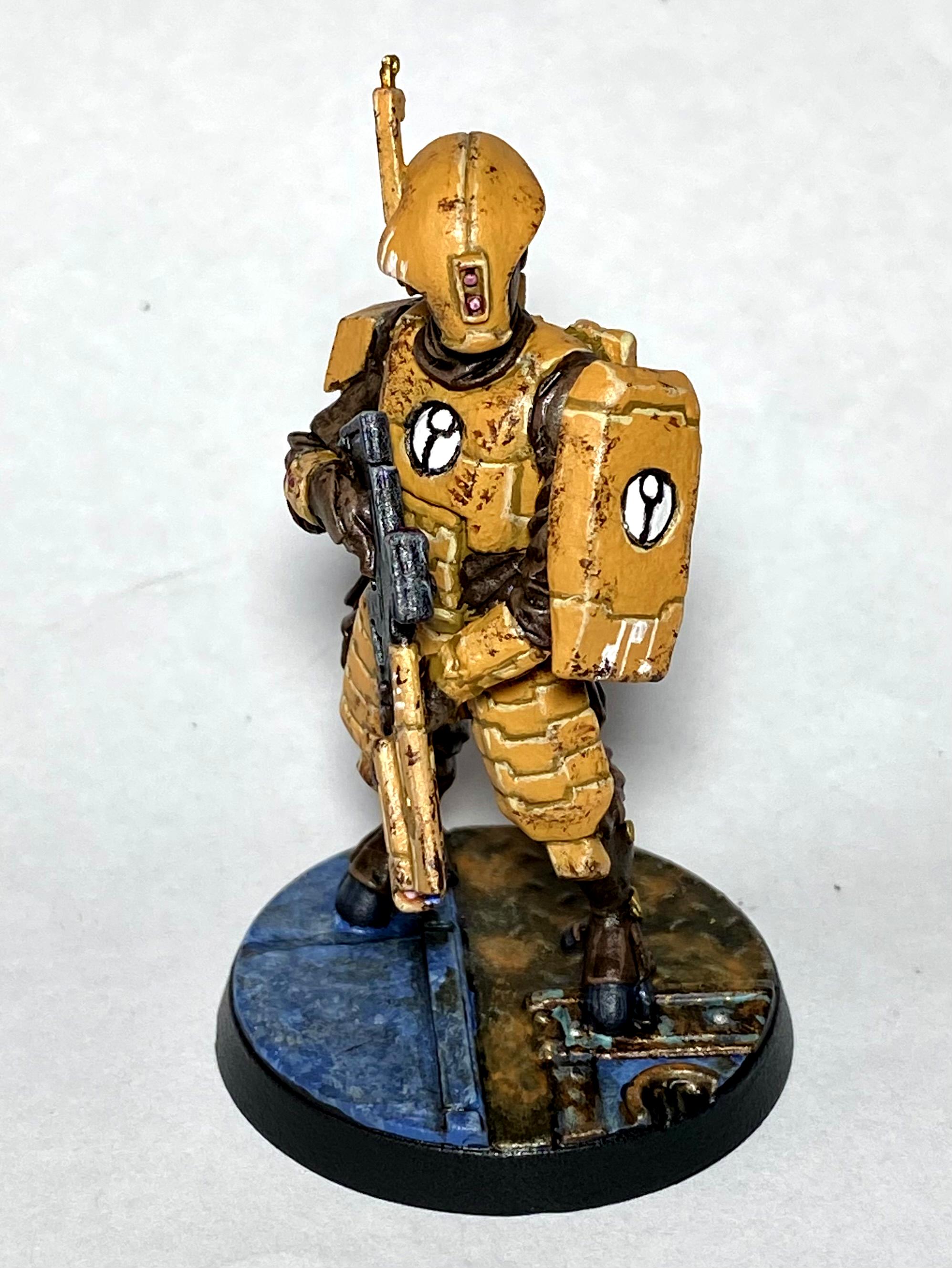 54mm, Alien, Inquisitor, Tau, Warhammer 40,000, Xenos