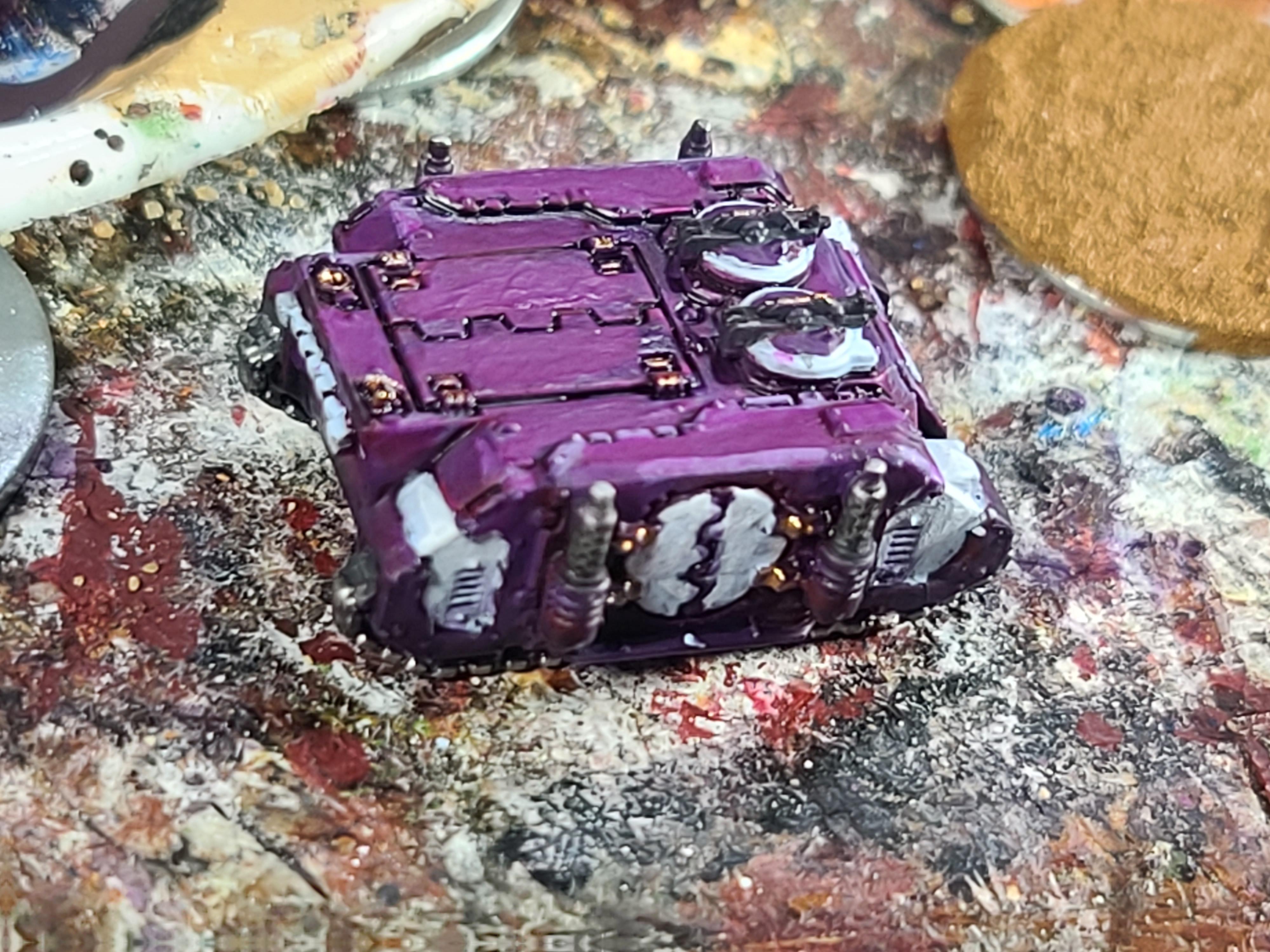 30k, 6mm, 8mm, Emperor's Children, Games Workshop, Legions Imperialis, Paint Test Dummy, Rhino