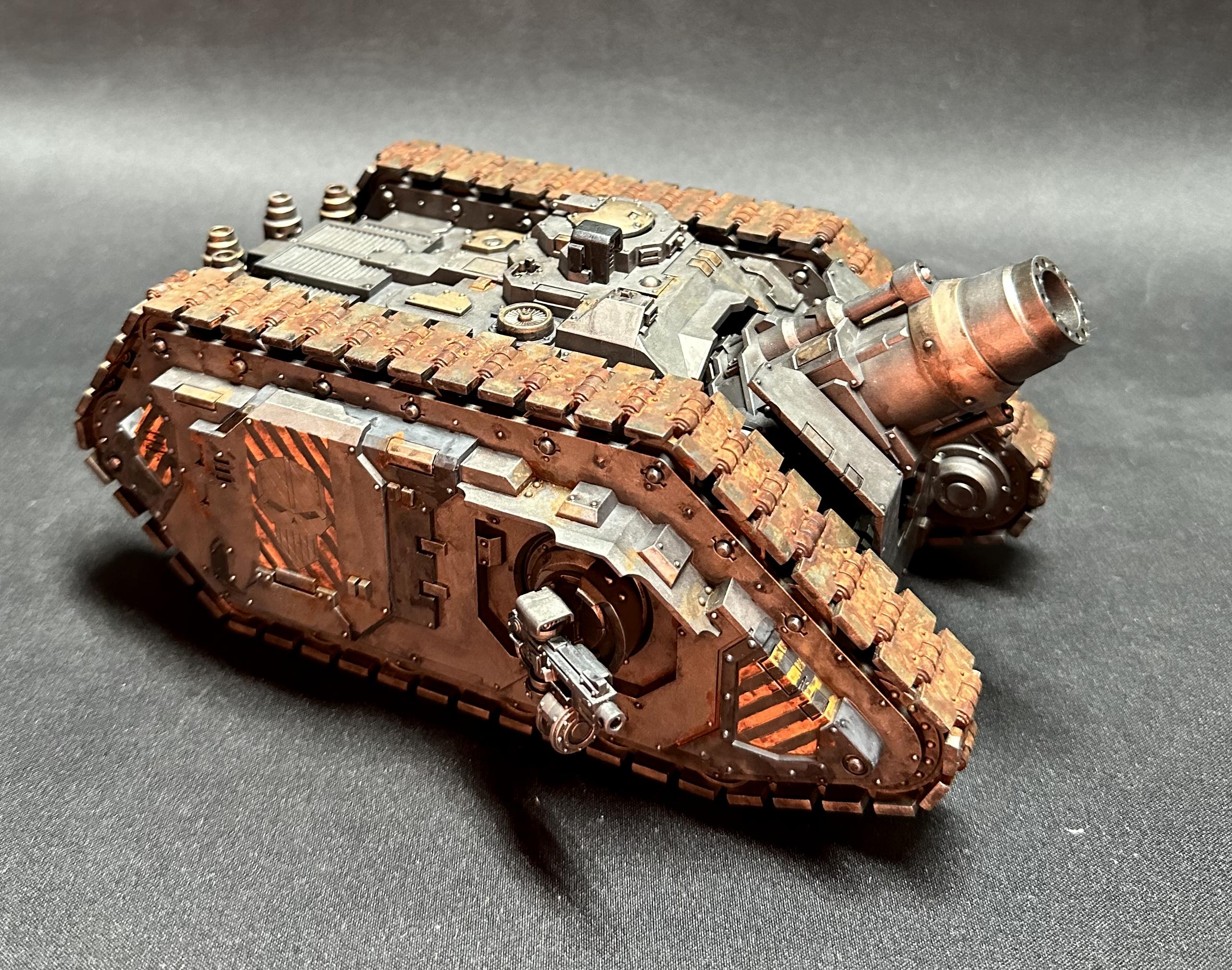 30k, Iron Warriors, Typhon Heavy Siege Tank