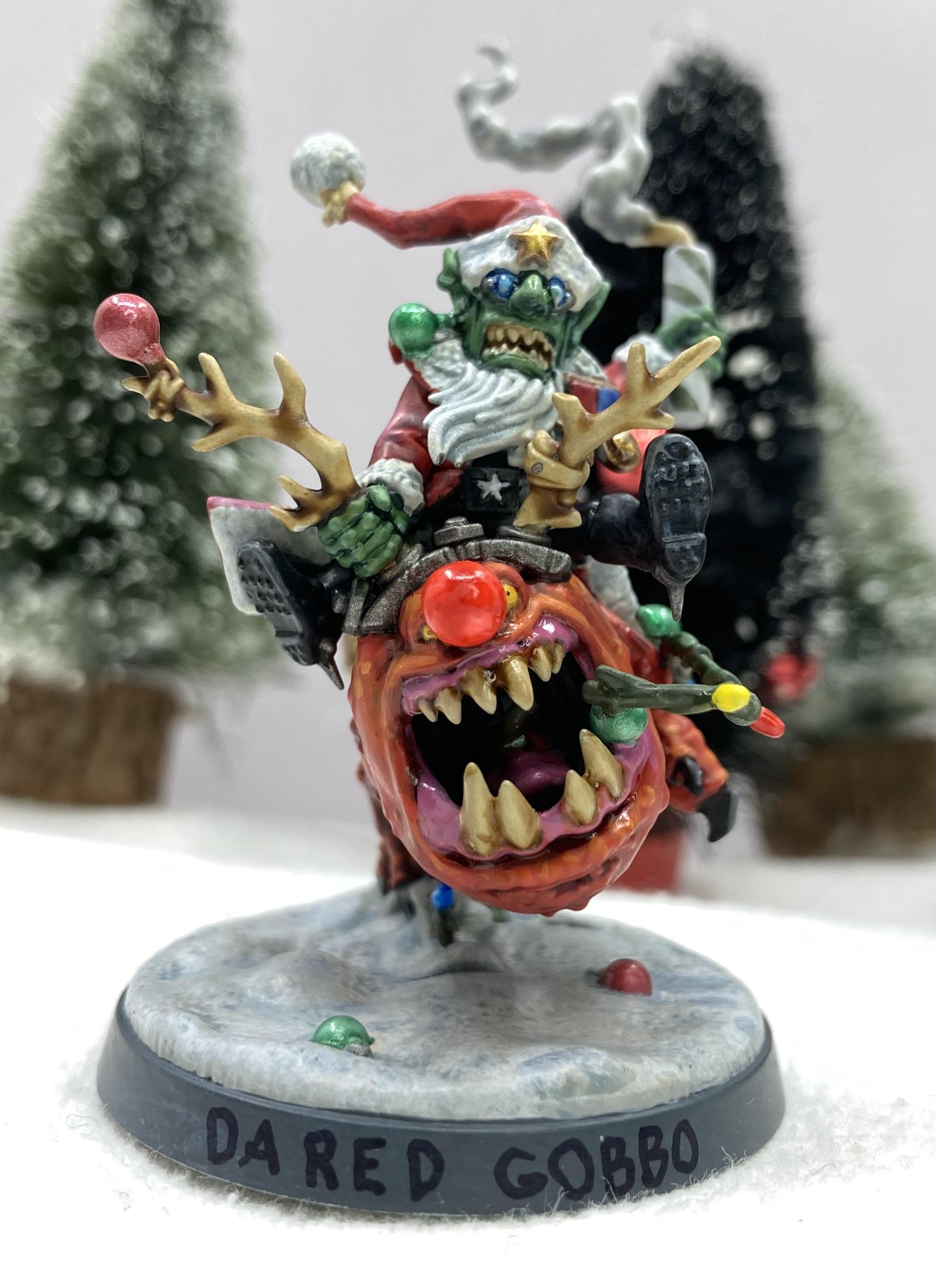 Christmas, Red Gobbo, Santa Claus, Warhammer Fantasy