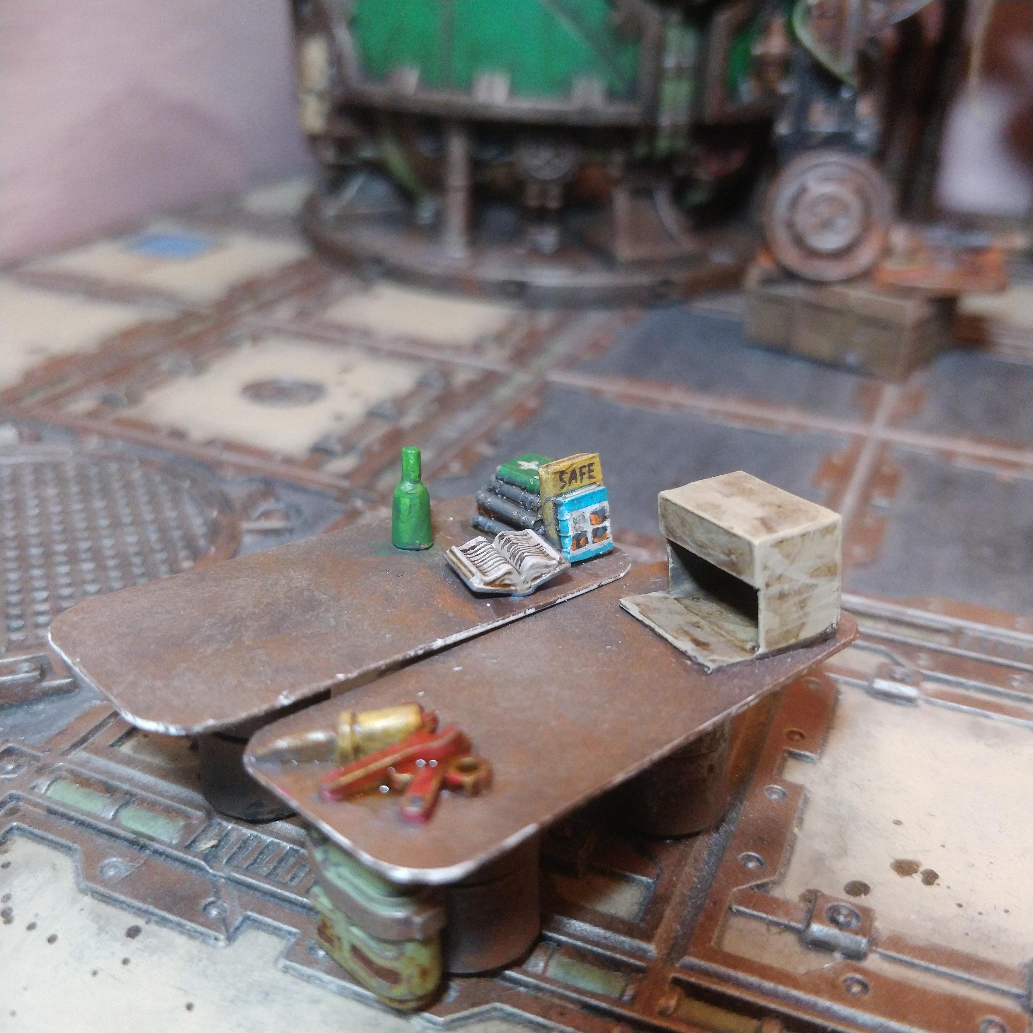 Game Table, Scatter, Terrain