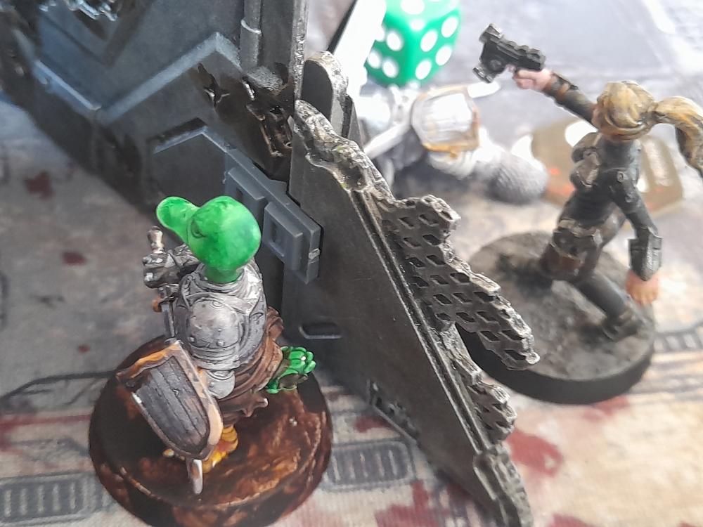 Adelana Helgen, Arlathan Karkin, Attelus Kaltos, Chaos, Chaos Space Marines, Duck Knights, Firefight, Grimdark Future, Havoc Brothers, Inquisition, Karmen Kons, Minis, Skirmish, Storm Troopers