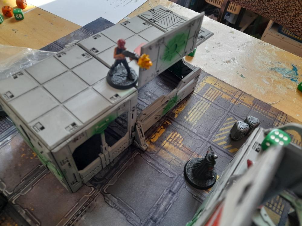 Adelana Helgen, Arlathan Karkin, Attelus Kaltos, Chaos, Chaos Space Marines, Duck Knights, Firefight, Grimdark Future, Havoc Brothers, Inquisition, Karmen Kons, Minis, Skirmish, Storm Troopers