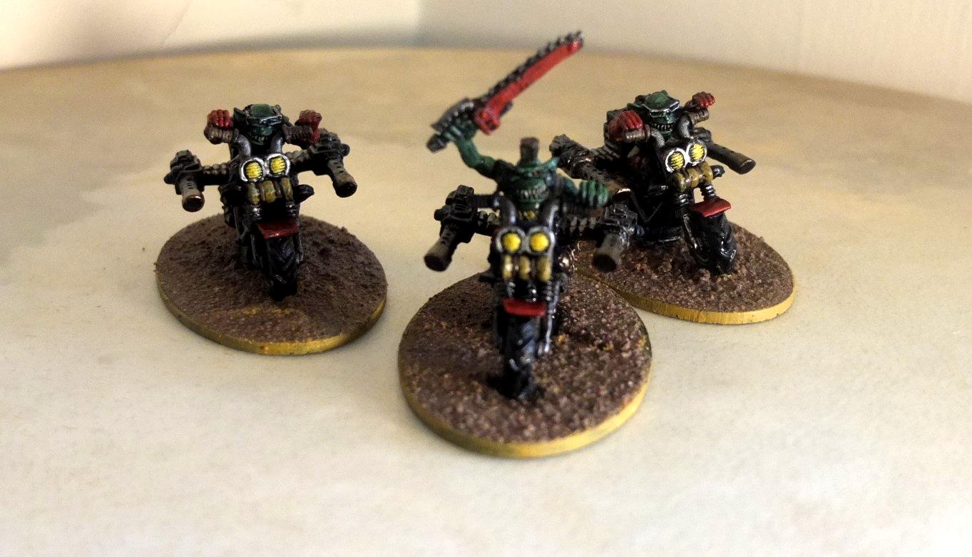 Metal, Orks, Rogue Trader, Warbike
