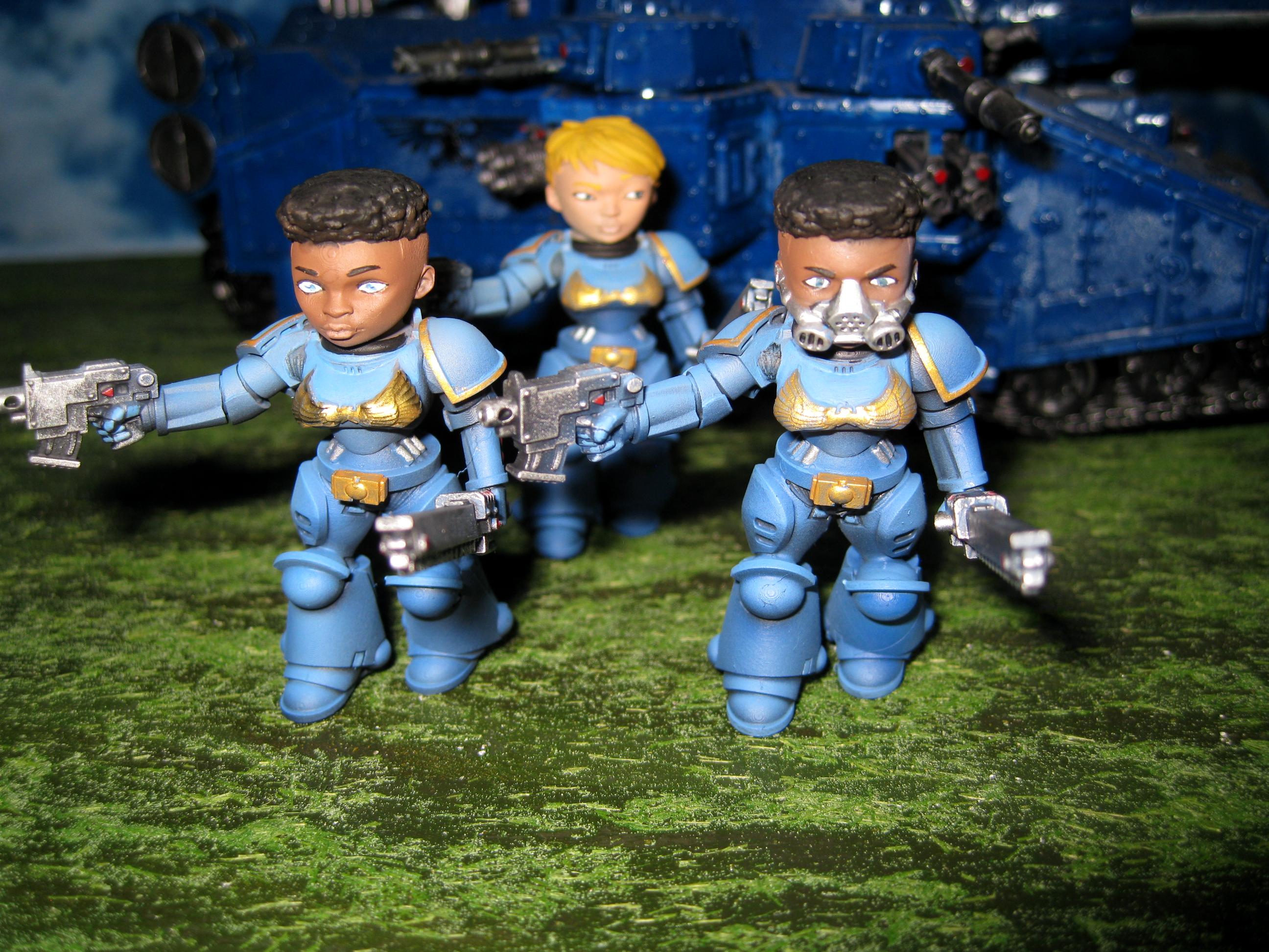 Female, Humor, Space Marines