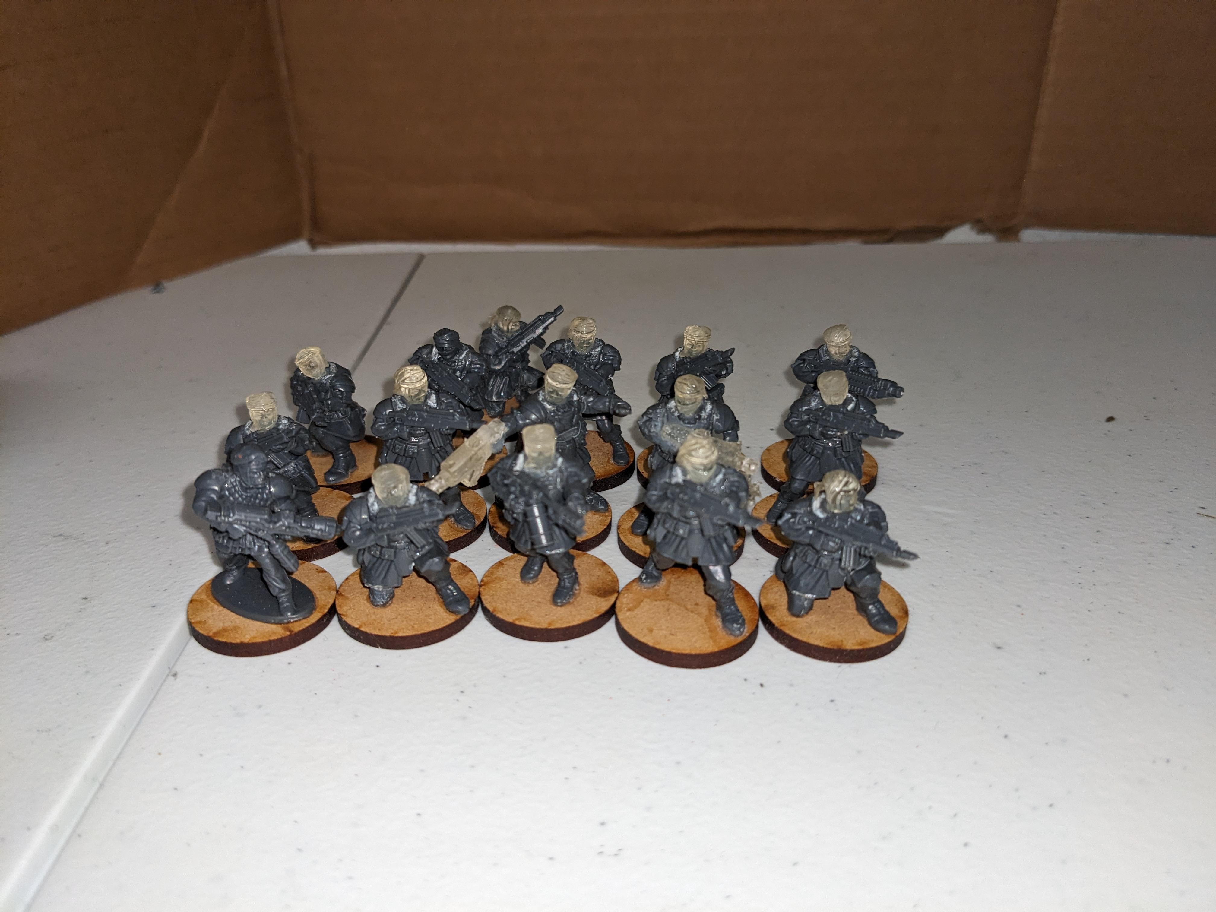 converted raumjager with desert infantry heads image 2