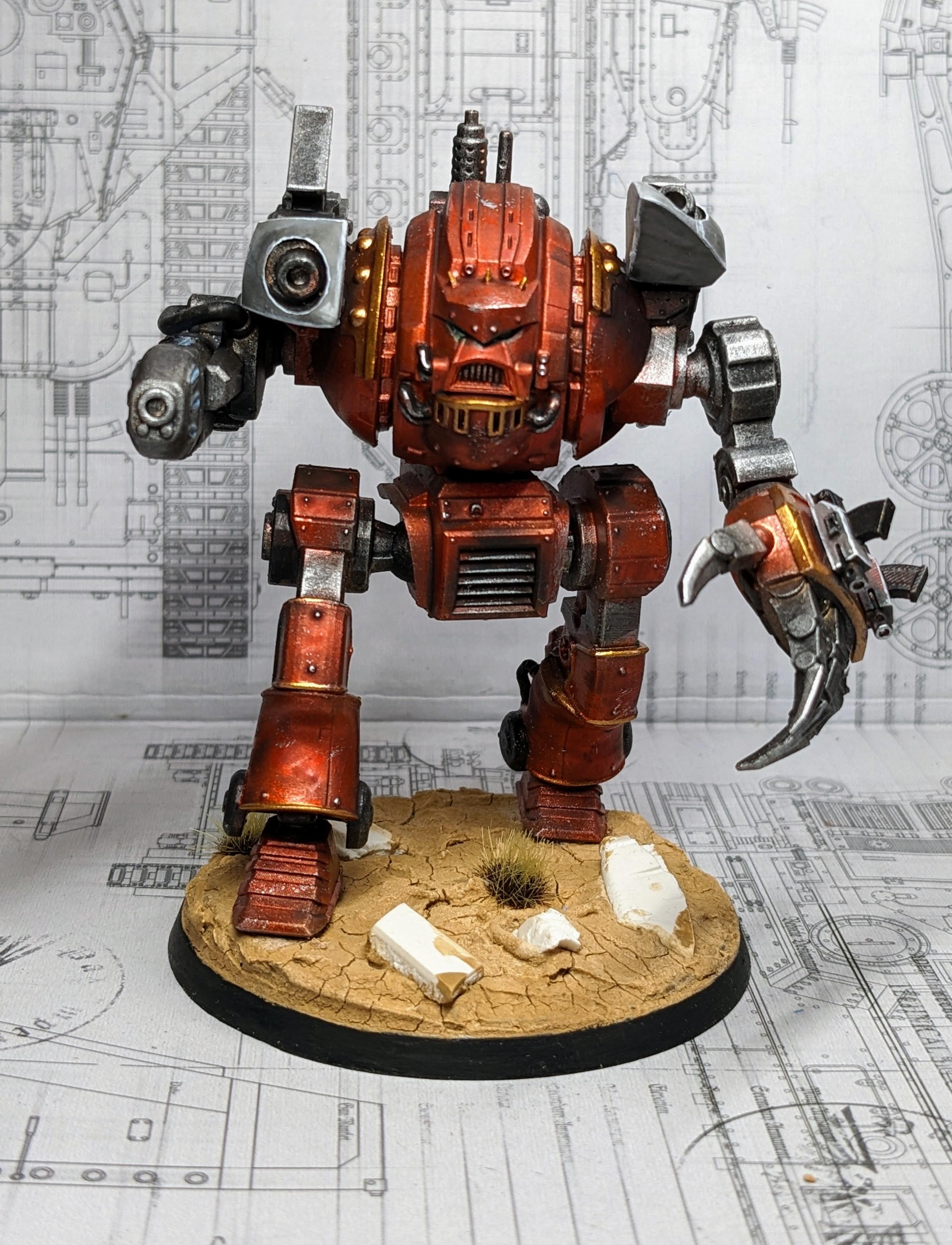 Conversion, Dreadnought, Furibundus, Pre Heresy, Thousand Sons