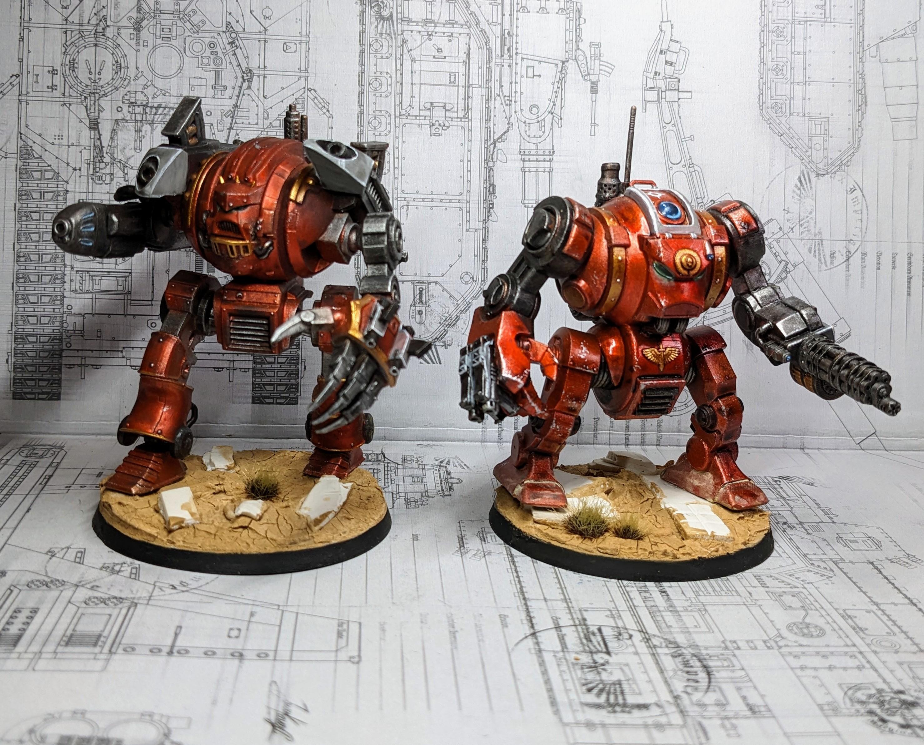 Conversion, Dreadnought, Furibundus, Pre Heresy, Thousand Sons