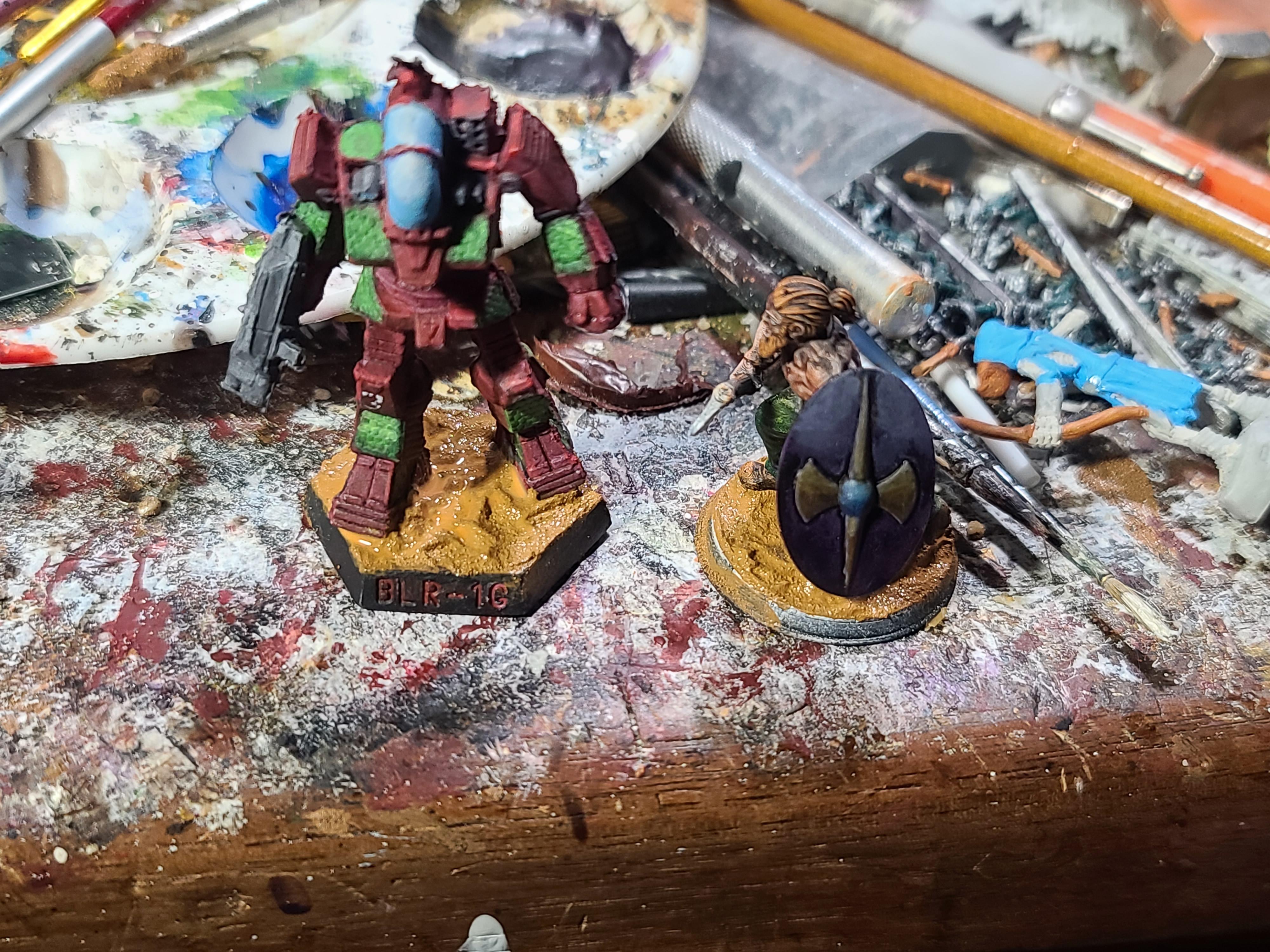 Battlemaster, Battletech, Catalyst Game Labs, Celt, Draconis Combine, Fasa, Mecha, Speedpaint