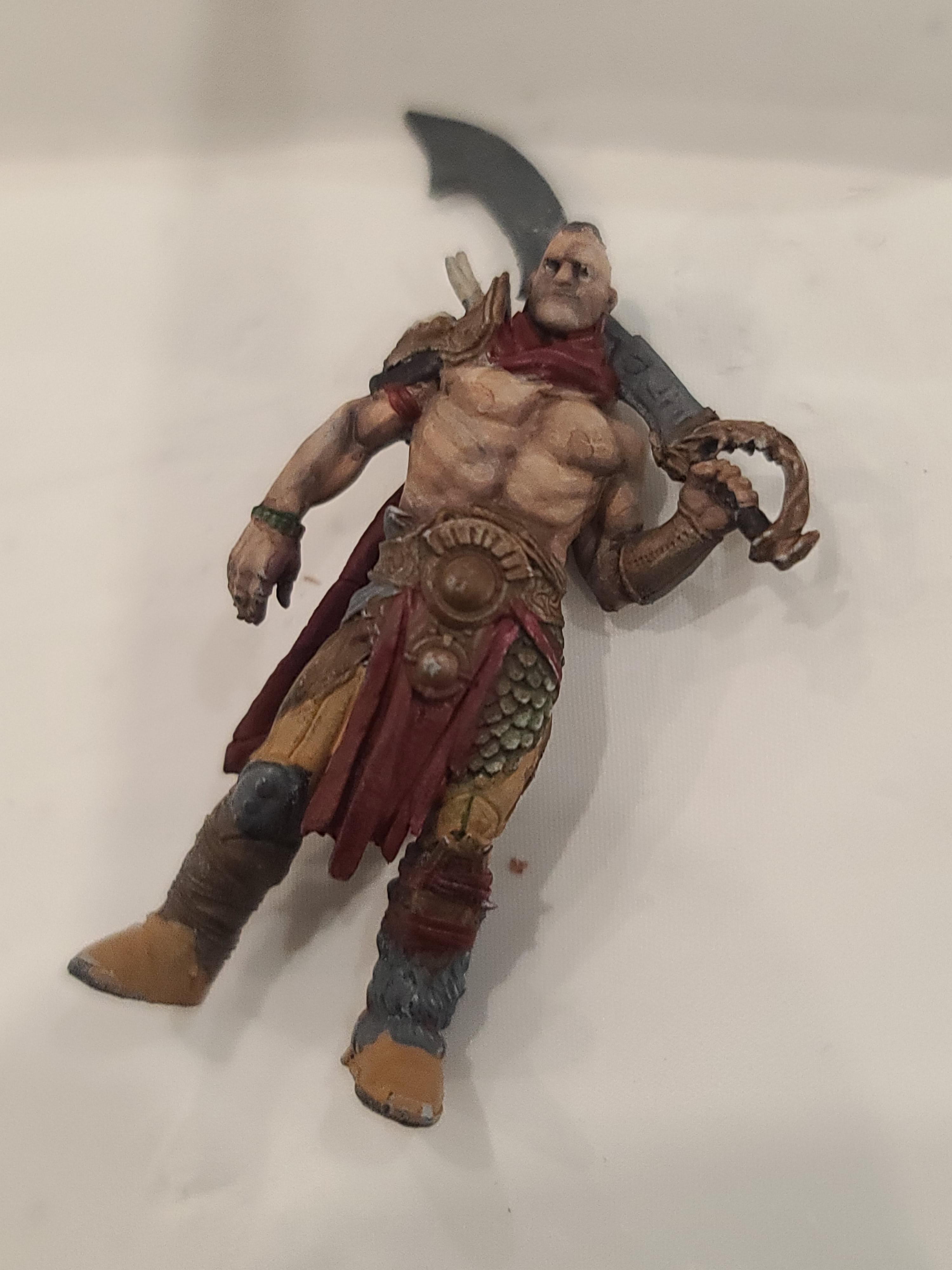 3d Printed, Barbarian, Hobby U, Swordsman