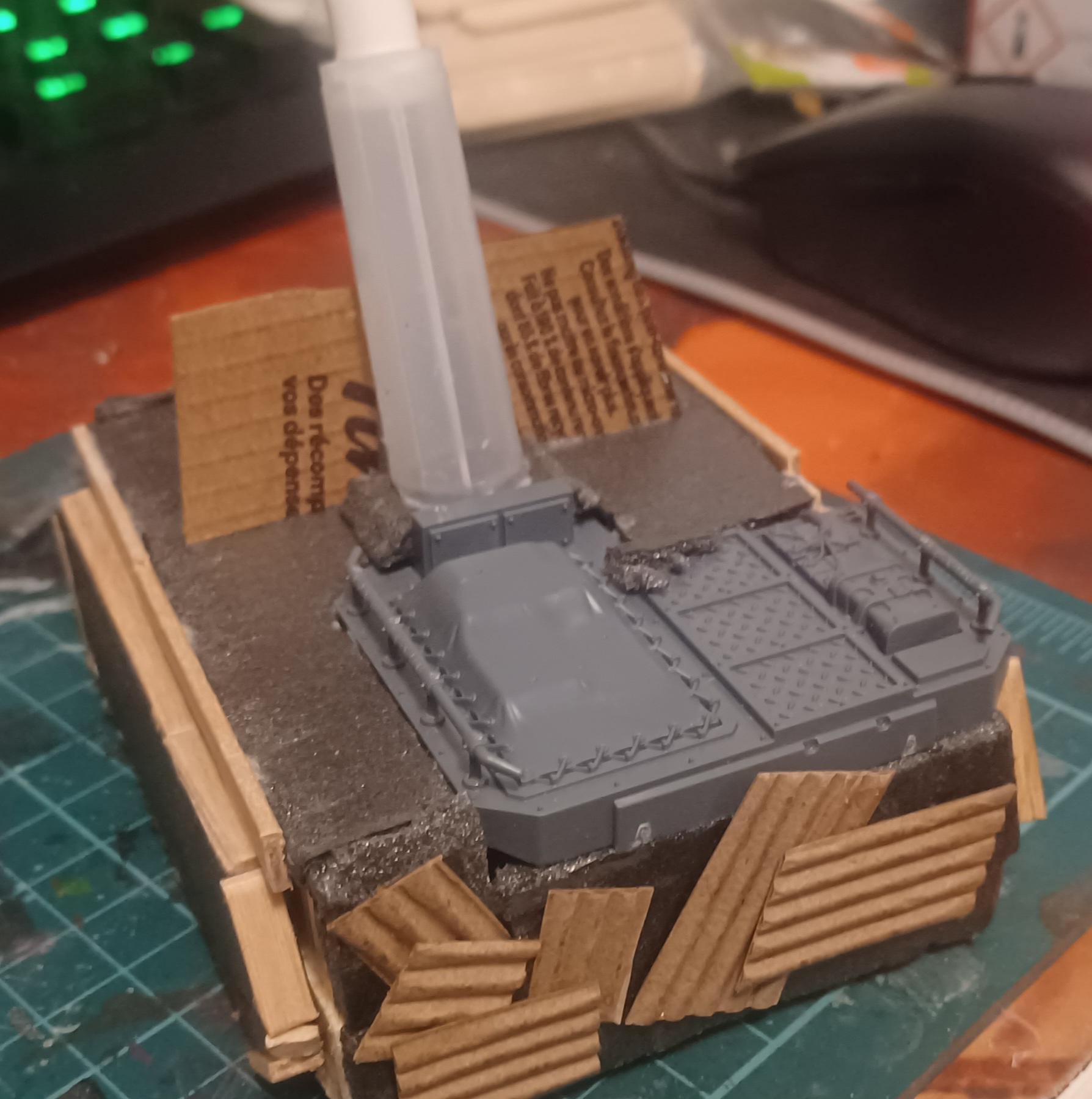 Basilisk, Scratch Build, Tank