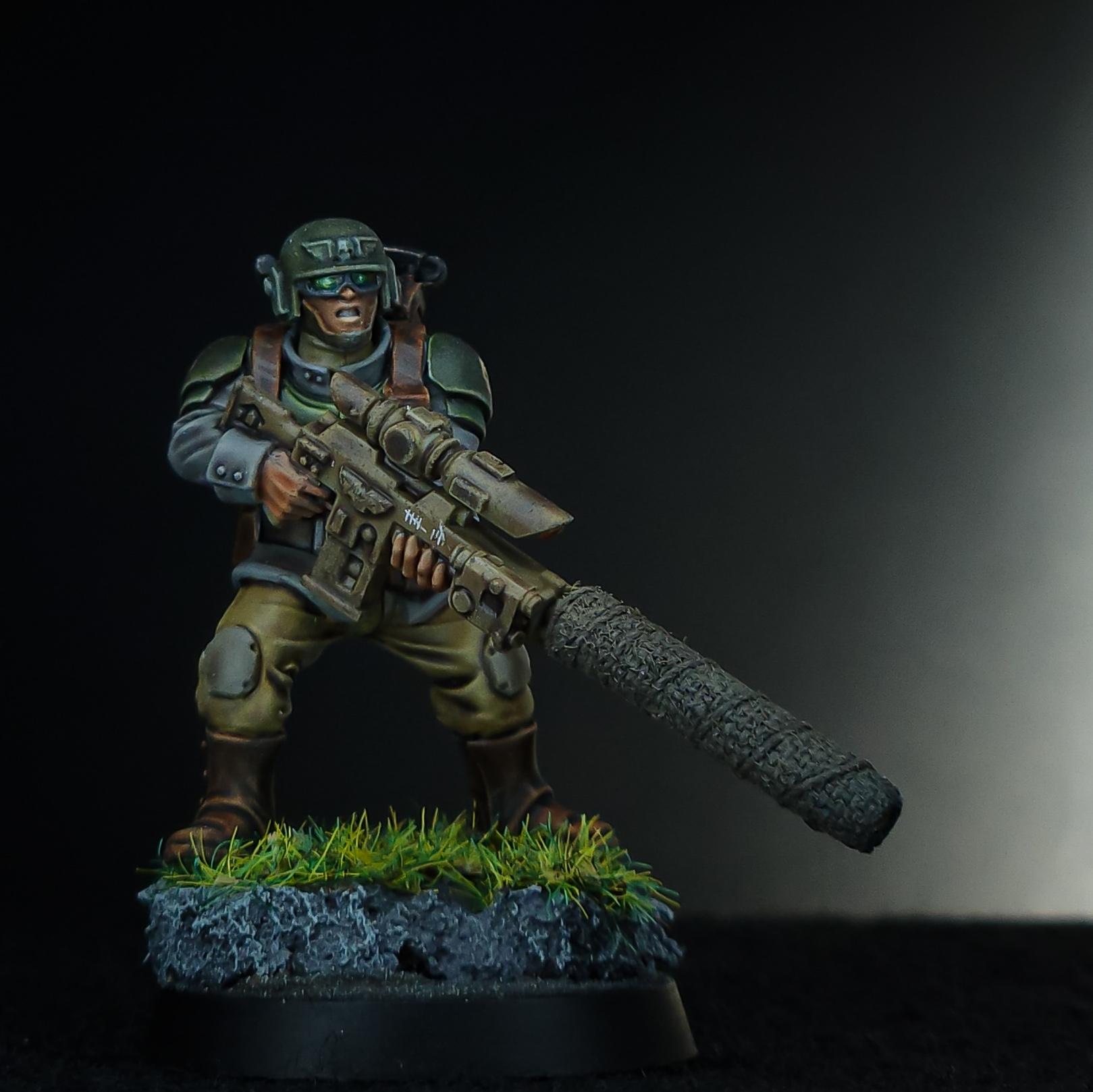 Astra Militarum, Cadians, Imperial Guard, Snipers