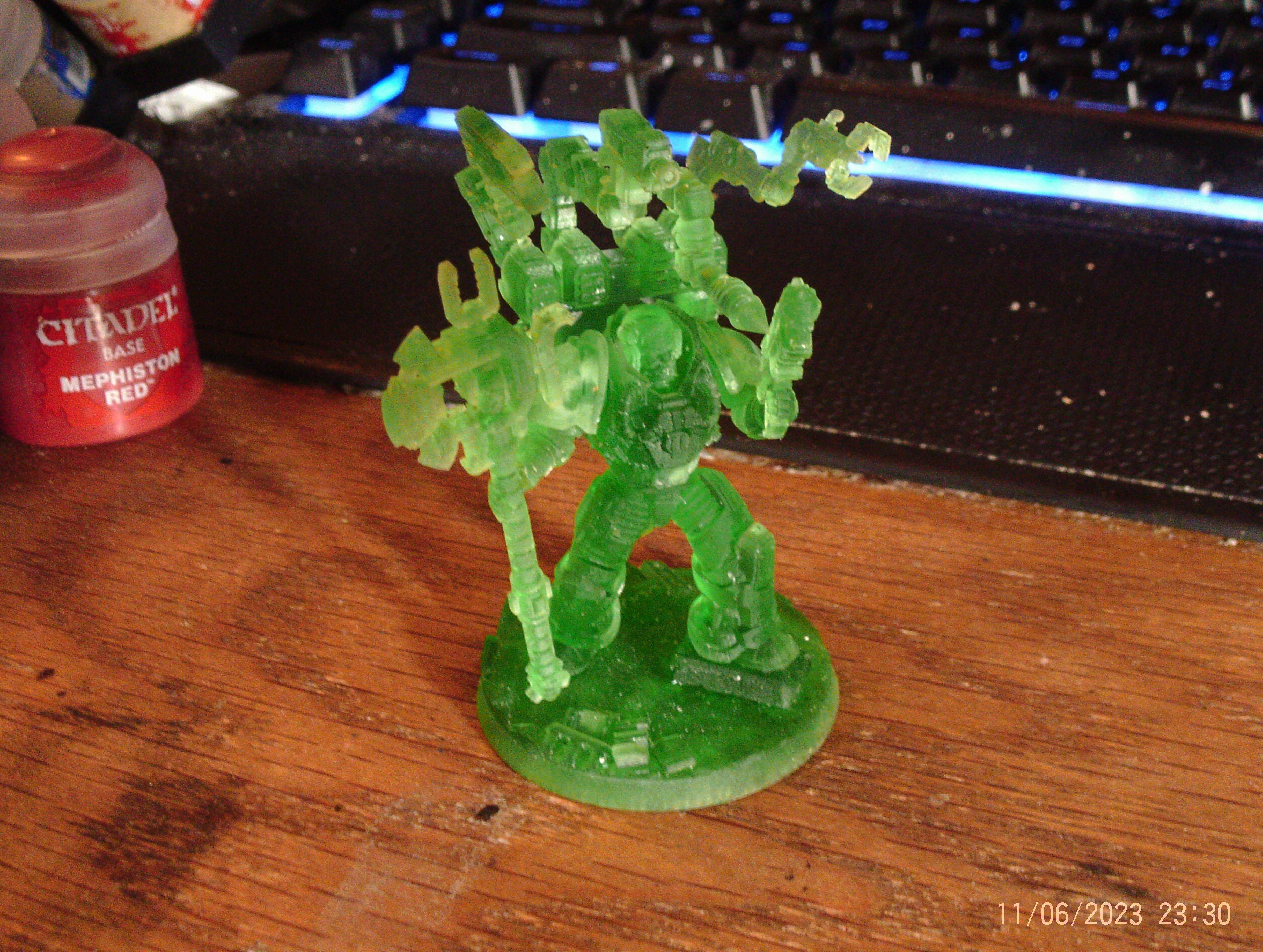 Ghamak Techmarine printed assembled