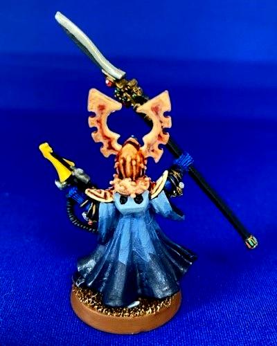 Asuryani, Craftworld, Craftworlder, Doom, Eldar, Farseer, Jes Goodwin, Oldhammer, Painted, Singing Spear, Third Edition