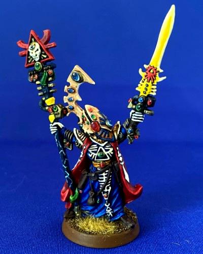 Alaitoc, Asuryani, Craftworld, Craftworlder, Doom, Eldar, Farseer, Jes Goodwin, Oldhammer, Painted, Rogue Trader Eldar, Third Edition