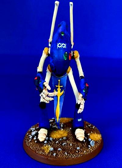 Alaitoc, Asuryani, Craftworld, Craftworlder, Doom, Eldar, Jes Goodwin, Oldhammer, Painted, Rogue Trader Eldar, Third Edition, Wraithlord