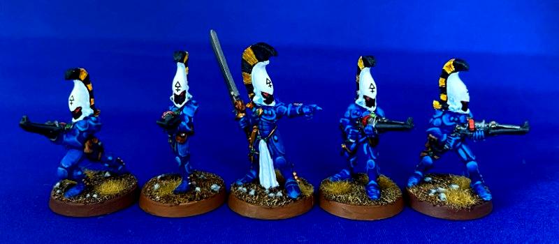 Alaitoc, Asuryani, Craftworld, Craftworlder, Dire Avengers, Doom, Eldar, Exarch, Jes Goodwin, Oldhammer, Painted, Rogue Trader Eldar, Third Edition