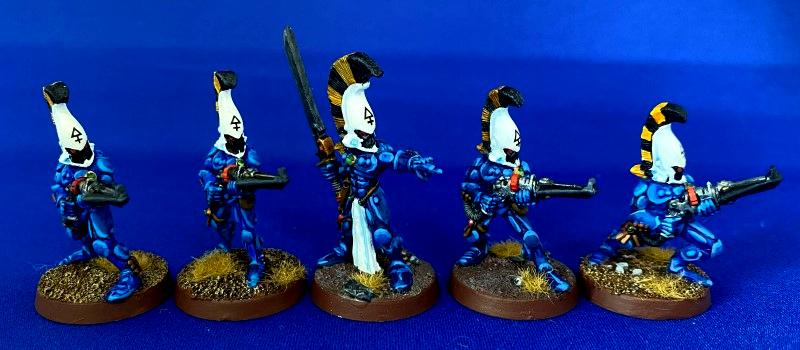 Alaitoc, Asuryani, Craftworld, Craftworlder, Dire Avengers, Doom, Eldar, Exarch, Jes Goodwin, Oldhammer, Painted, Rogue Trader Eldar, Third Edition