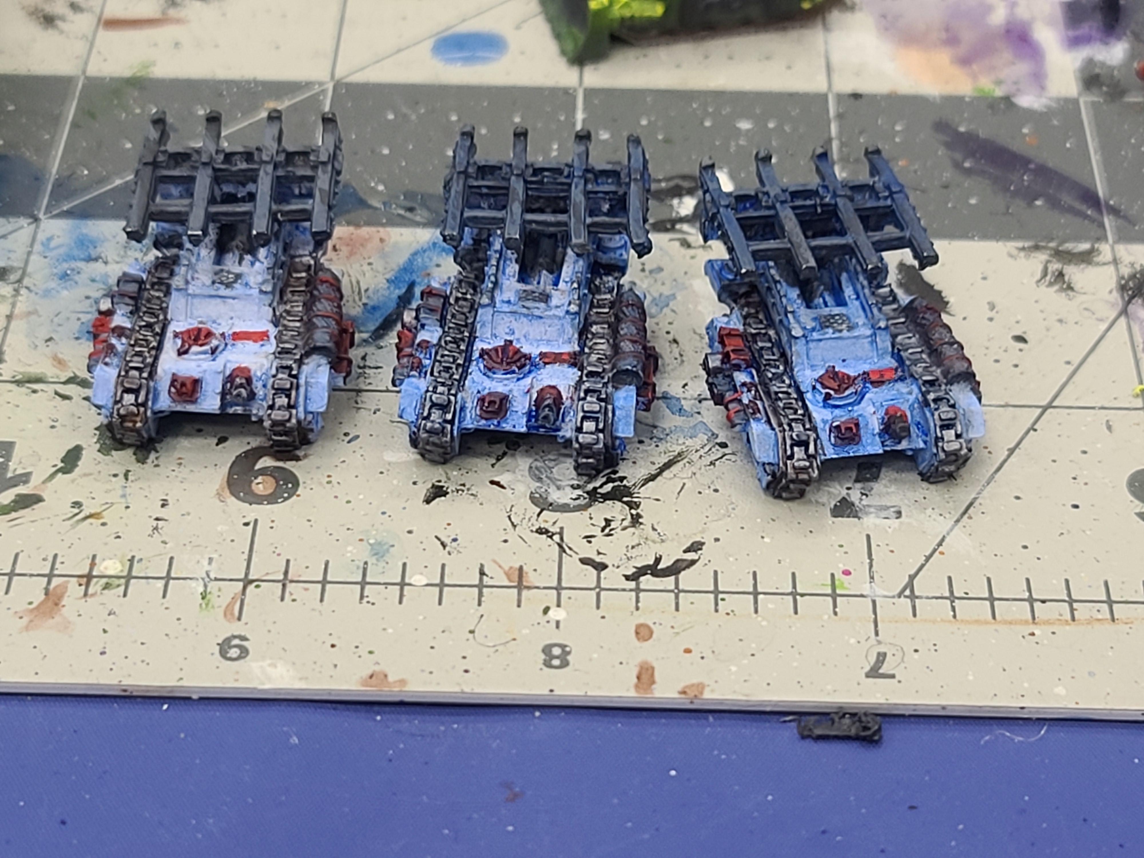 6mm, Epic, Games Workshop, Imperial Guard, Manticores, Steel Legion, Warhammer 40,000