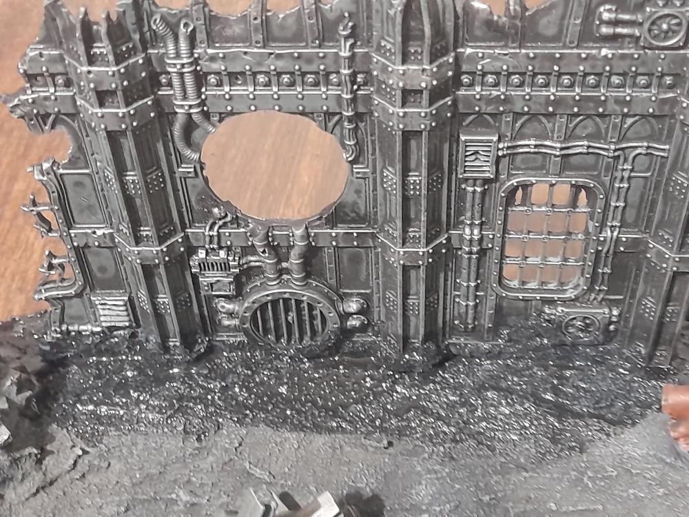 Ambush, Attelus Kaltos, Badass, Battle, Chaos, Chaos Cultists, Cultists, Diorama, Inquisition, Miniatures, Minis, Models, Original Characters, Power Sword, Secret War, The, Warhammer 40,000, Warhammer Fantasy