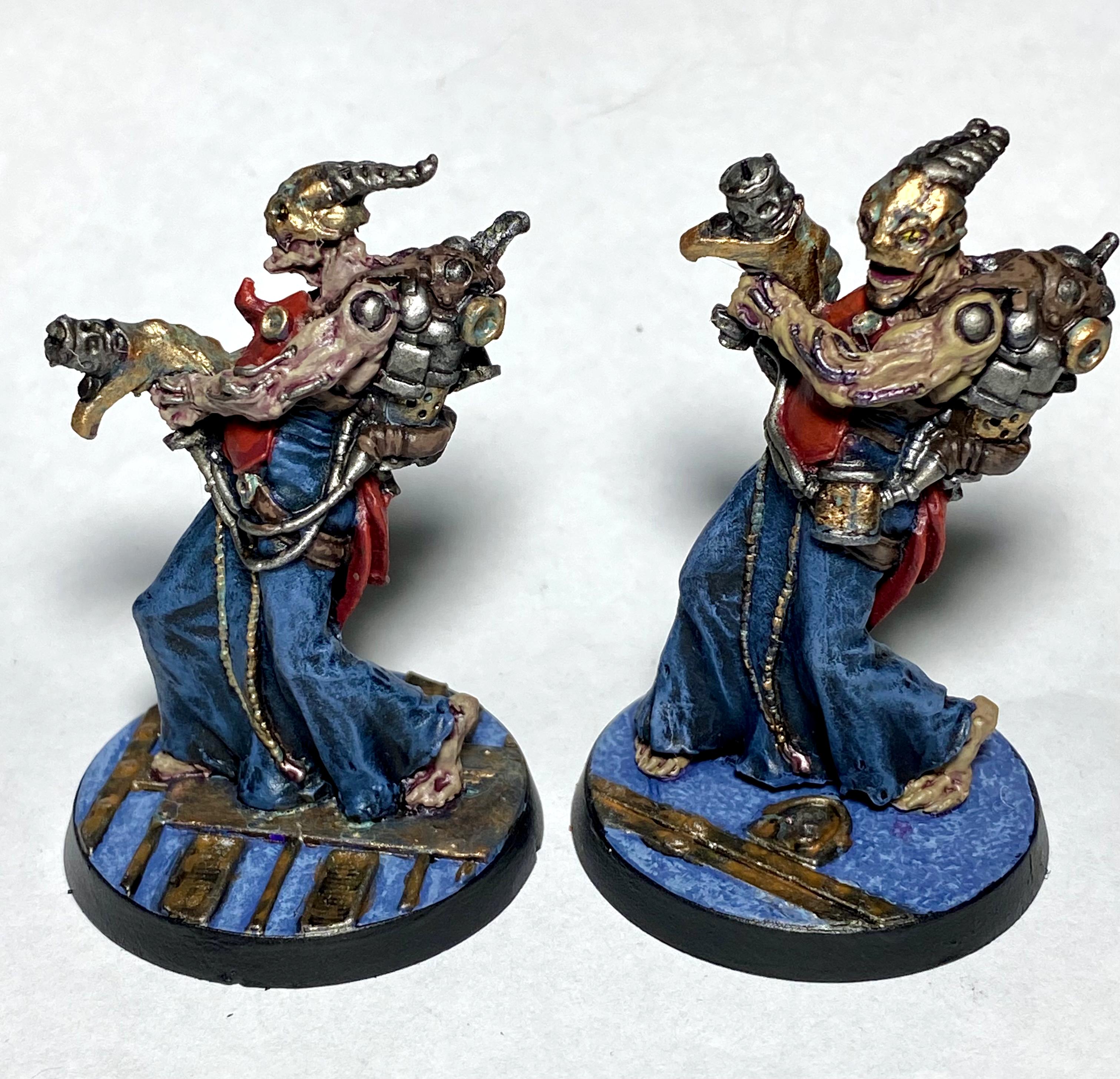 54mm, Chaos, Cultist, Inquisitor, Roleplay, Rpg, Warhammer 40,000, Warhammer Fantasy