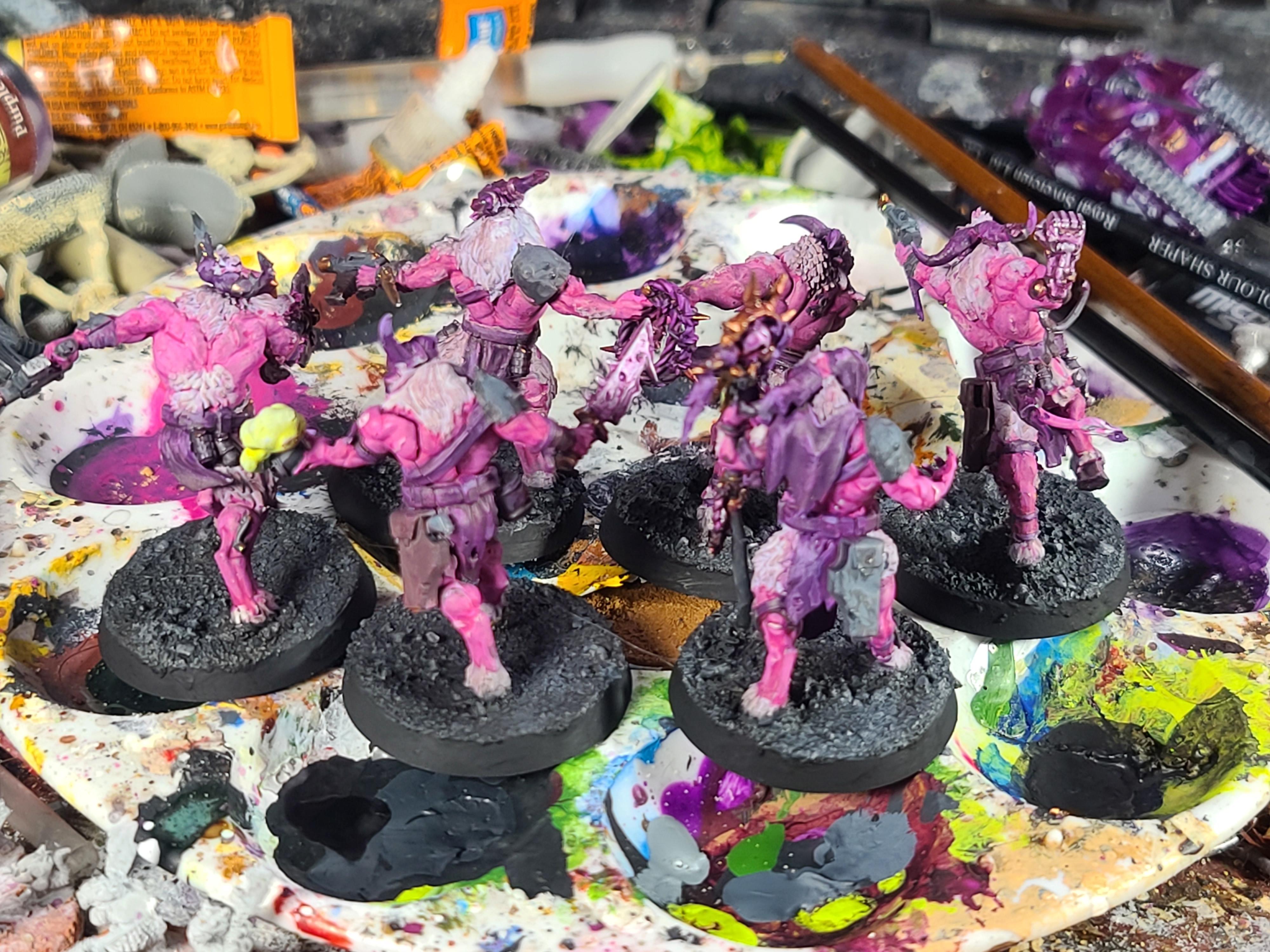28mm, Beastmen, Chaos, Fellgor Ravagers, Games Workshop, Kill Team