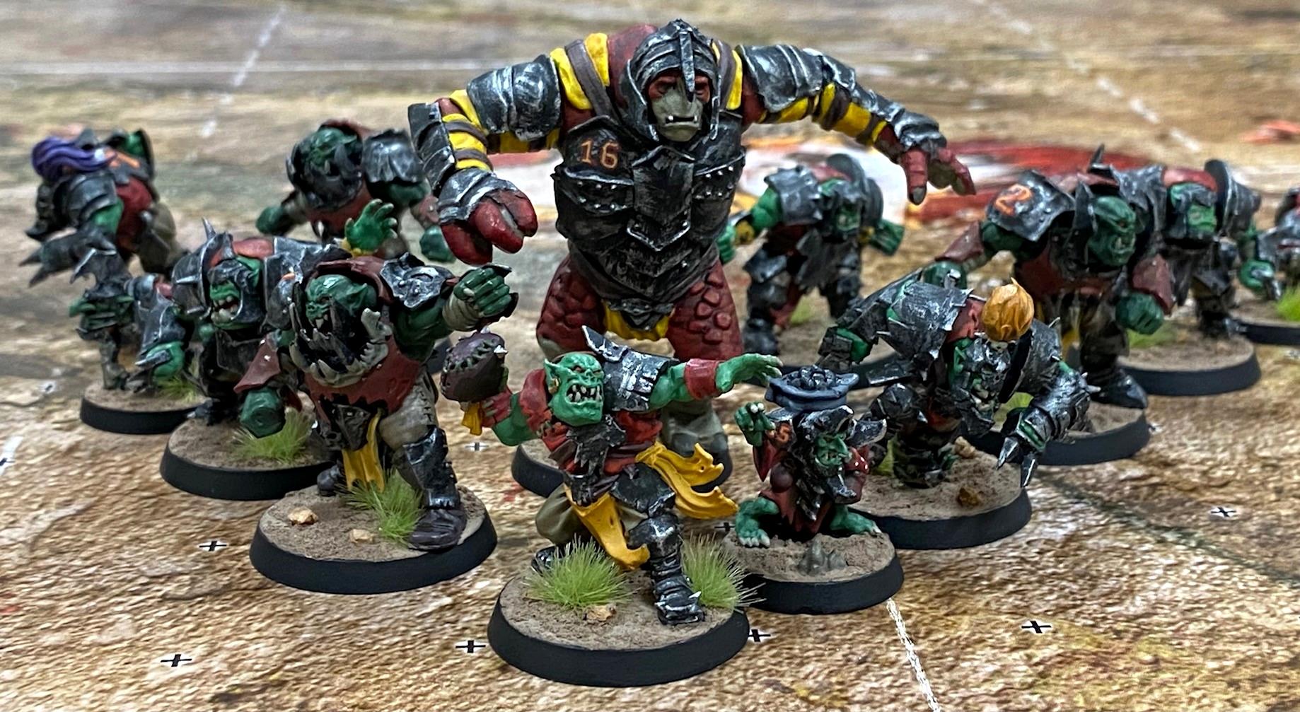 Blood Bowl, Orc Team, Orcs