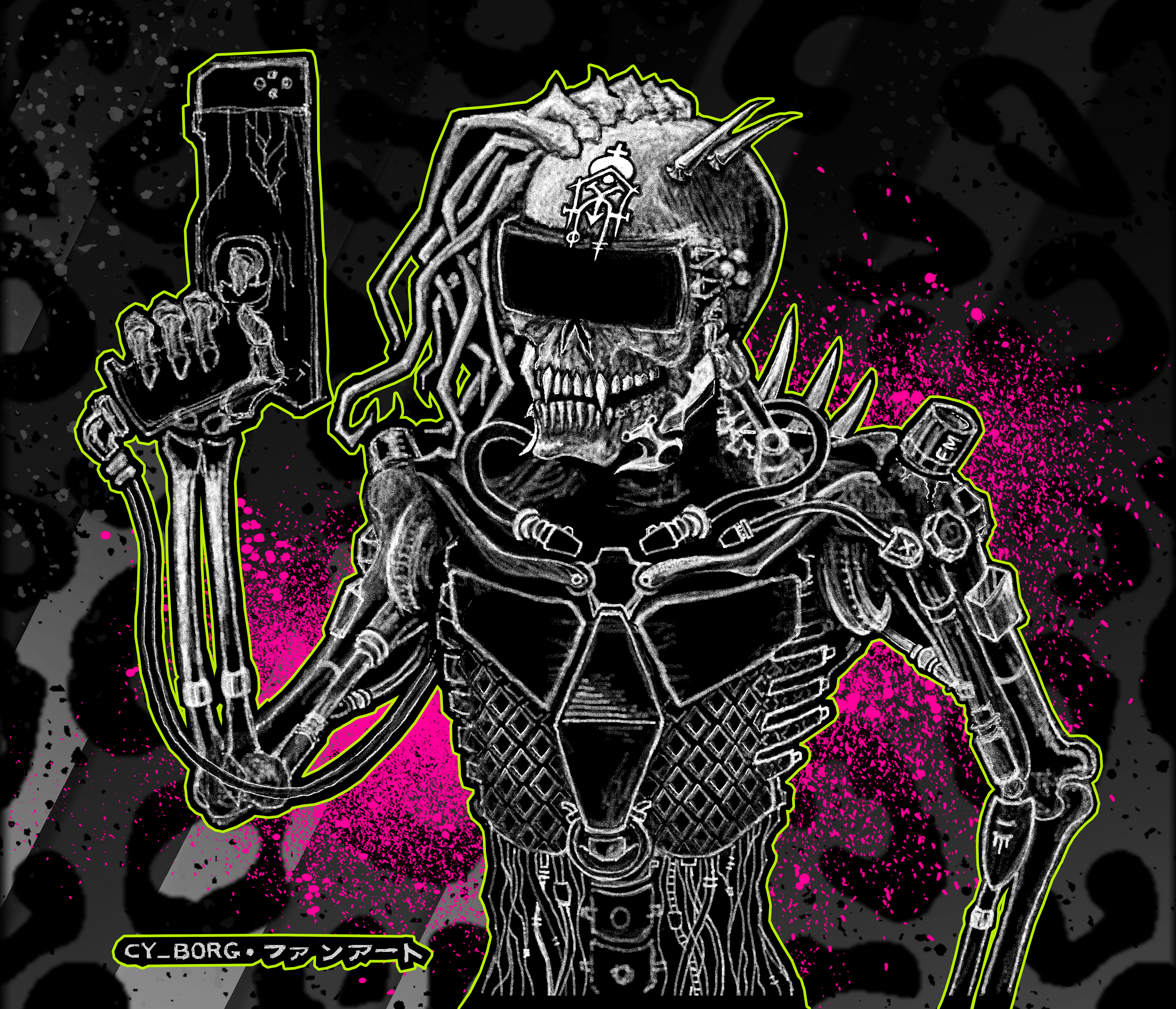 Cy_borg Ttrpg, CY_BORG TTRPG FanArt