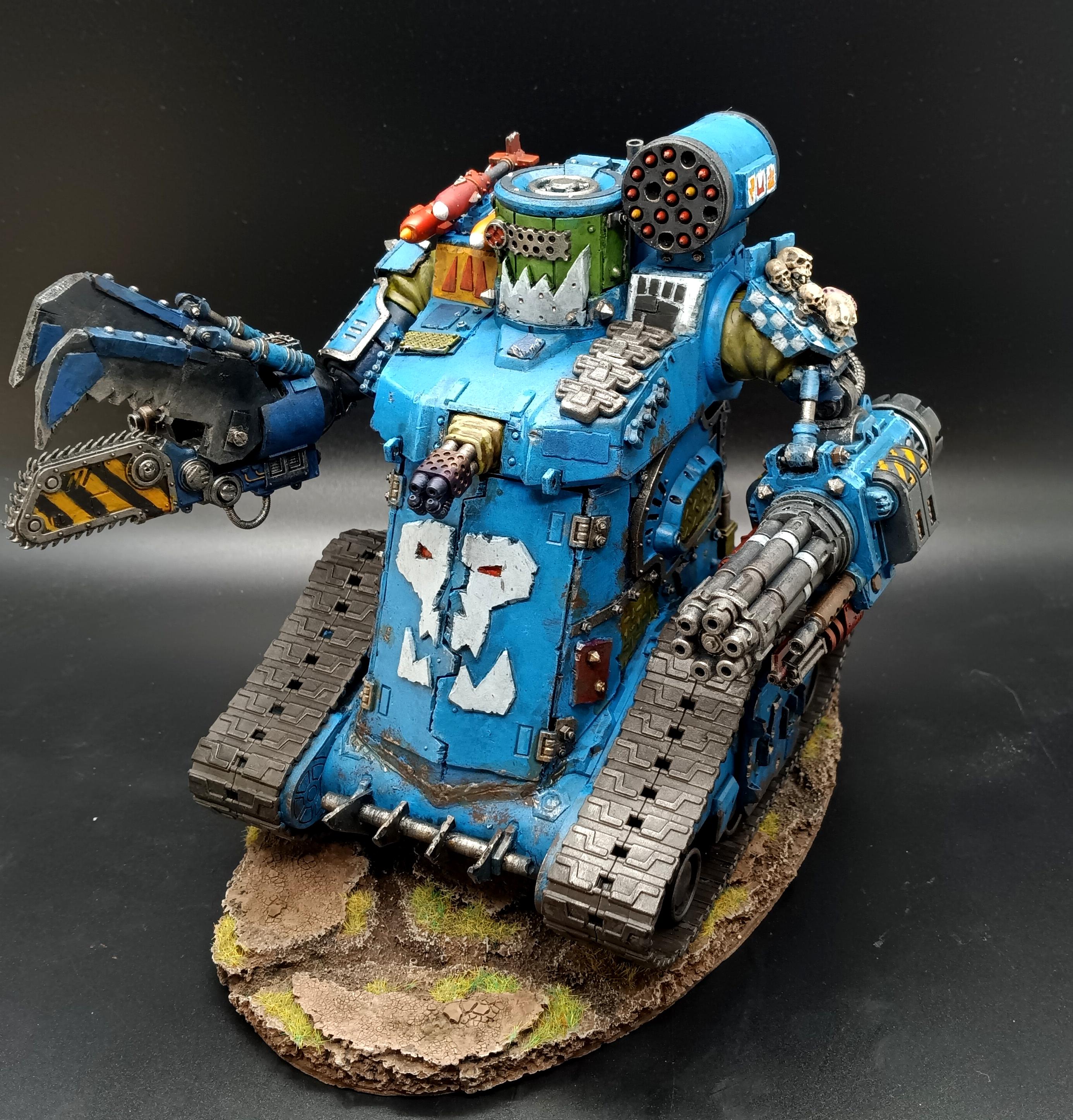 Conversion, Deathskulls, Gorkanaut, Gundam, Guntank, Orks