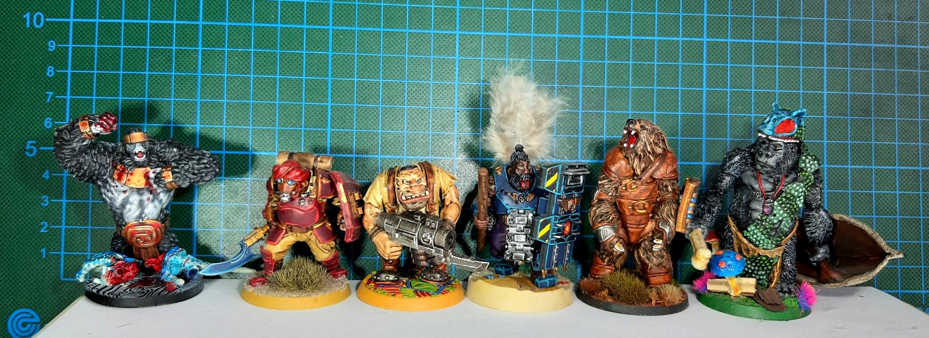 Atlantis Minitatures, Games Workshop, Mortian, Ogryns, Reaper Miniatures, Titanforge, Victoria Miniatures